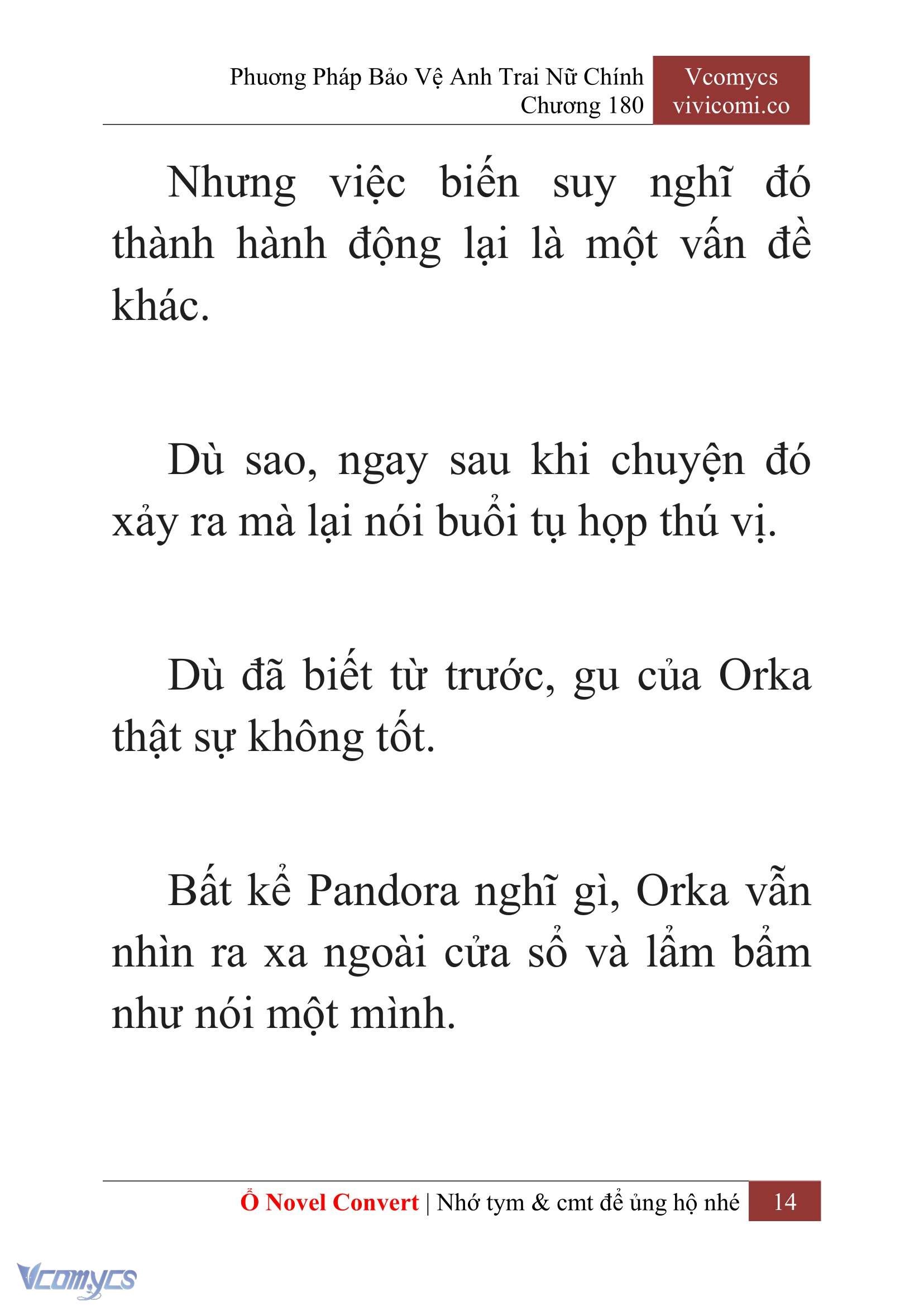 [Novel] Phương Pháp Bảo Vệ Anh Trai Nữ Chính Chap 180 - Trang 2