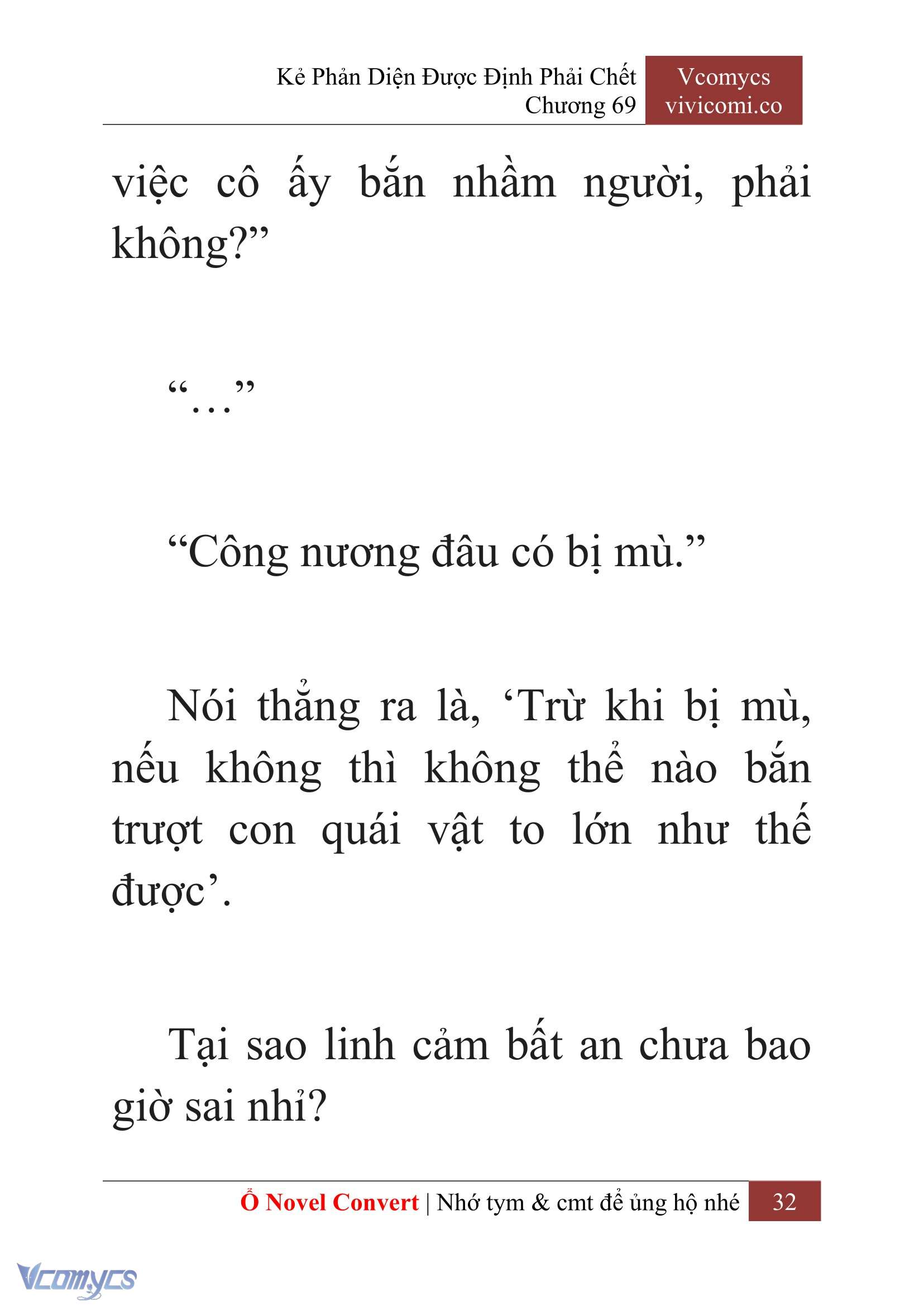 [Novel] Kẻ Phản Diện Được Định Phải Chết Chap 69 - Trang 2