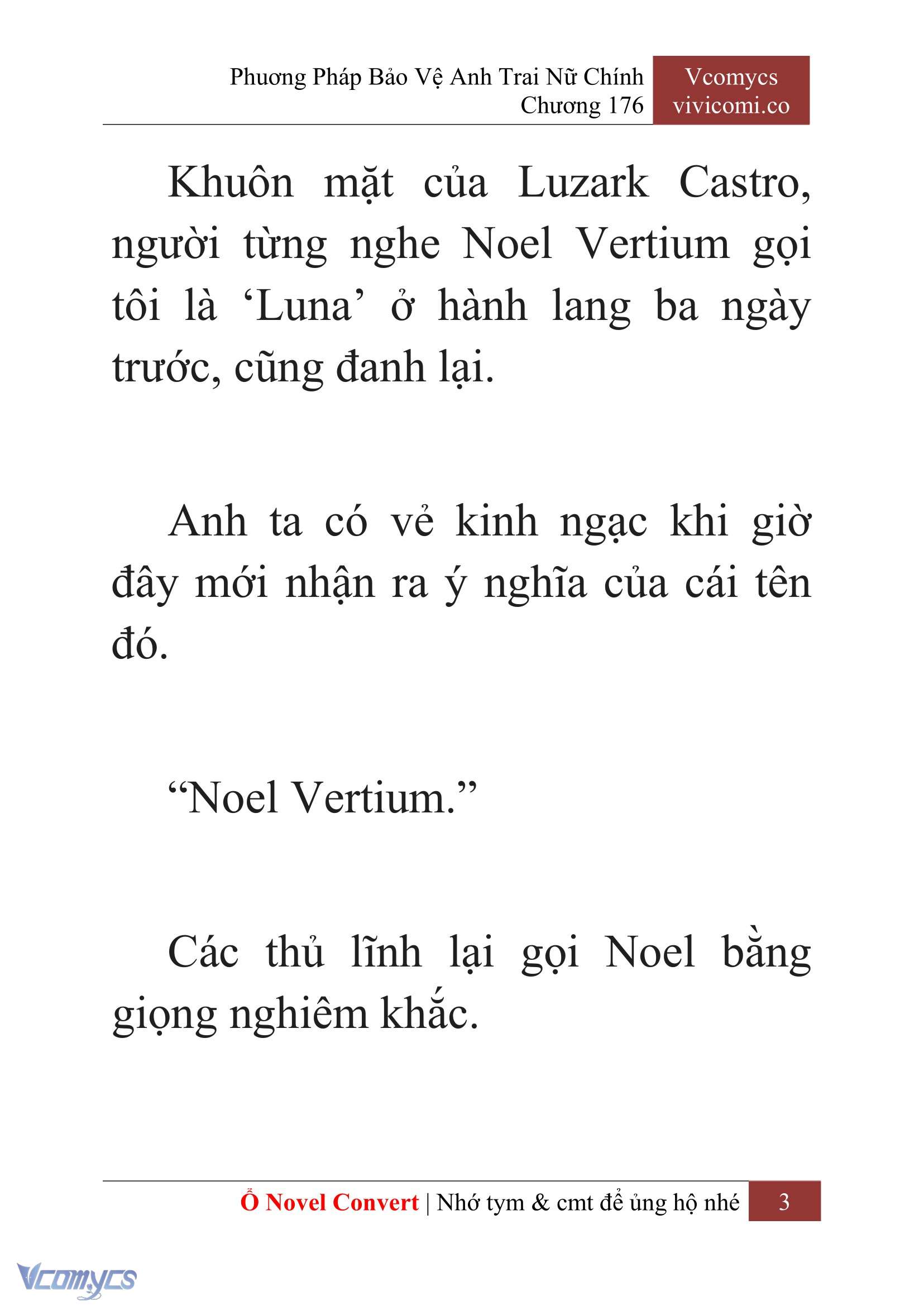 [Novel] Phương Pháp Bảo Vệ Anh Trai Nữ Chính Chap 176 - Trang 2