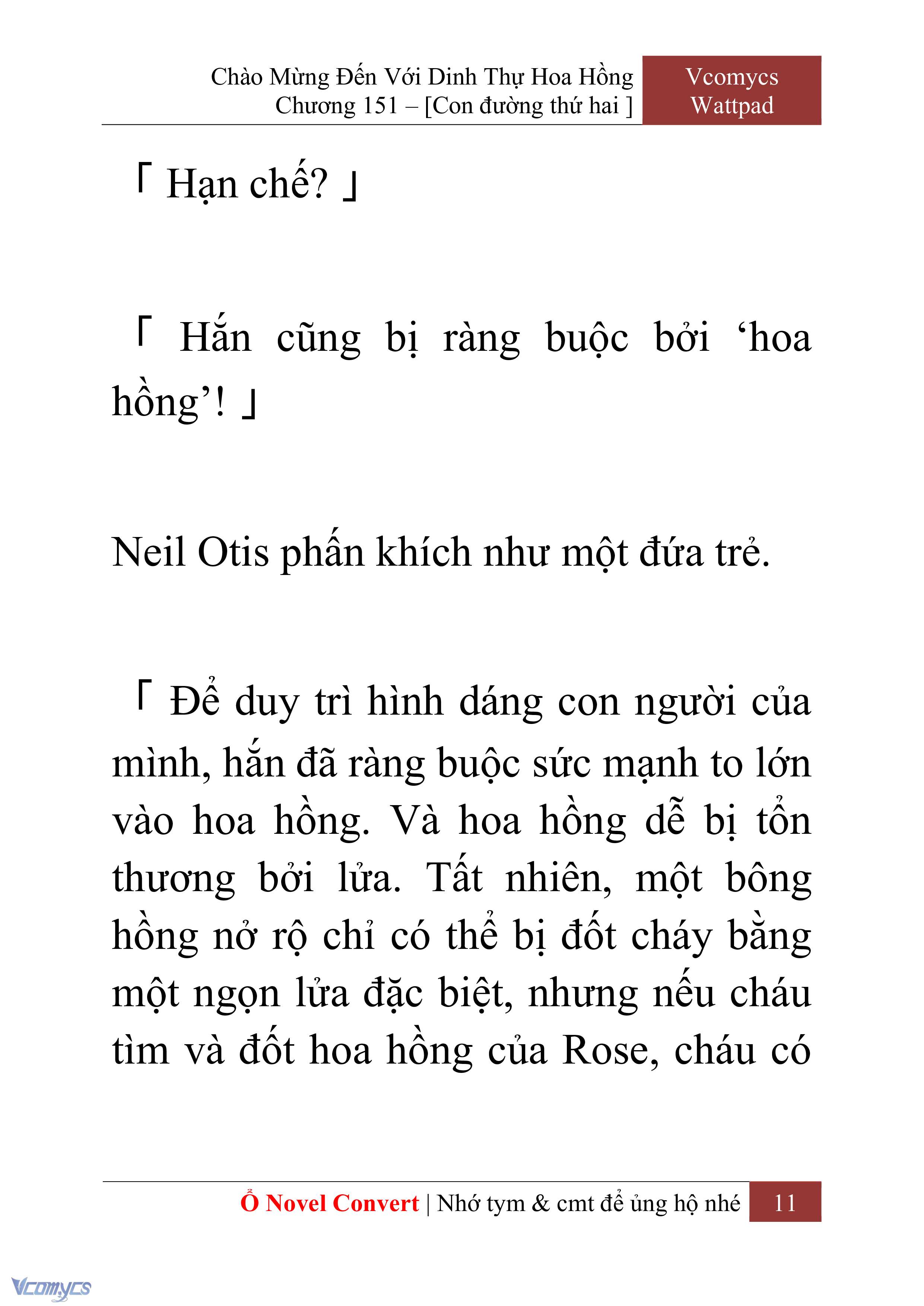 [Novel] Chào Mừng Đến Với Dinh Thự Hoa Hồng Chap 151 - Trang 2