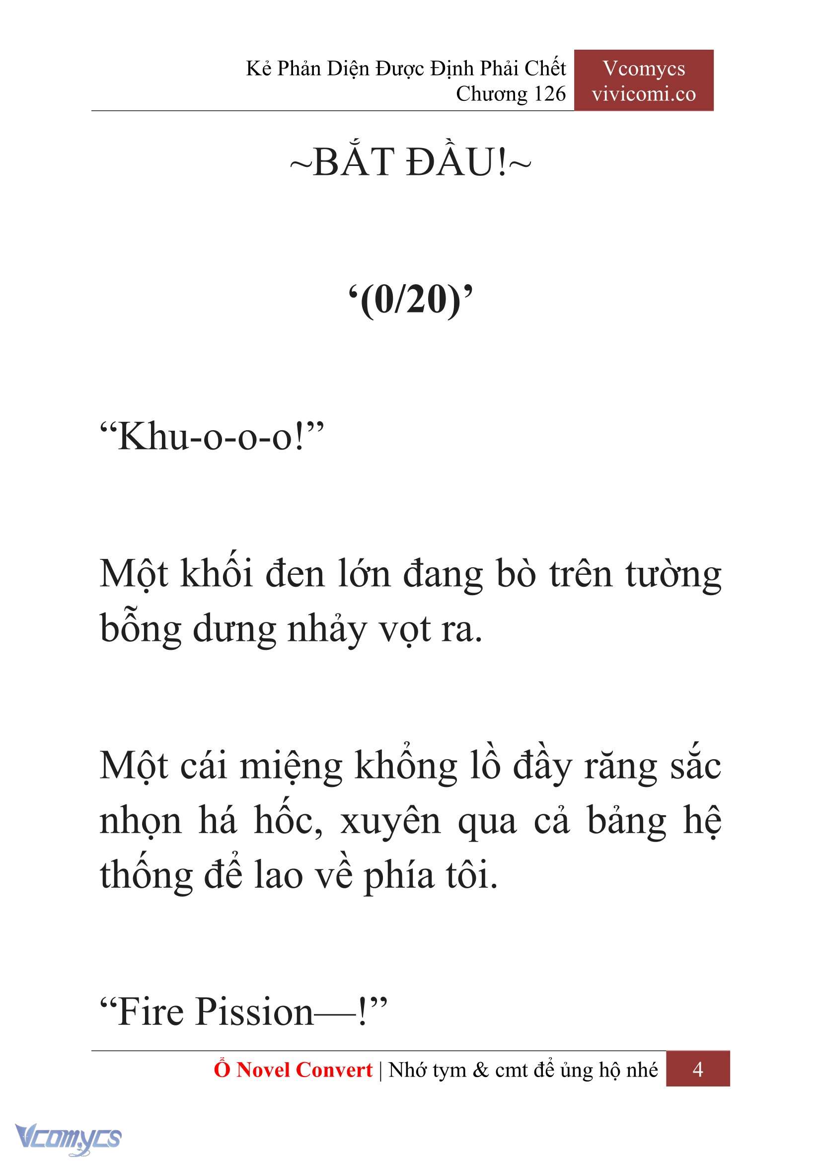 [Novel] Kẻ Phản Diện Được Định Phải Chết Chap 126 - Trang 2