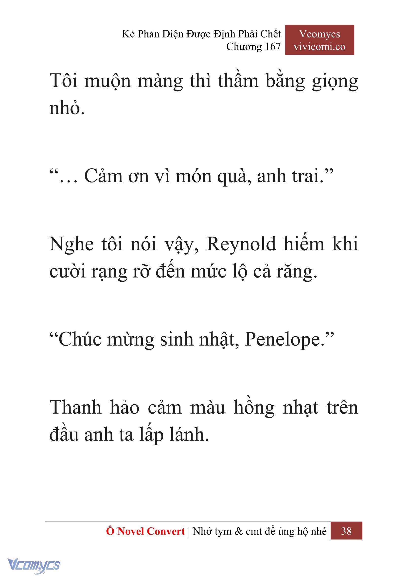 [Novel] Kẻ Phản Diện Được Định Phải Chết Chap 167 - Trang 2