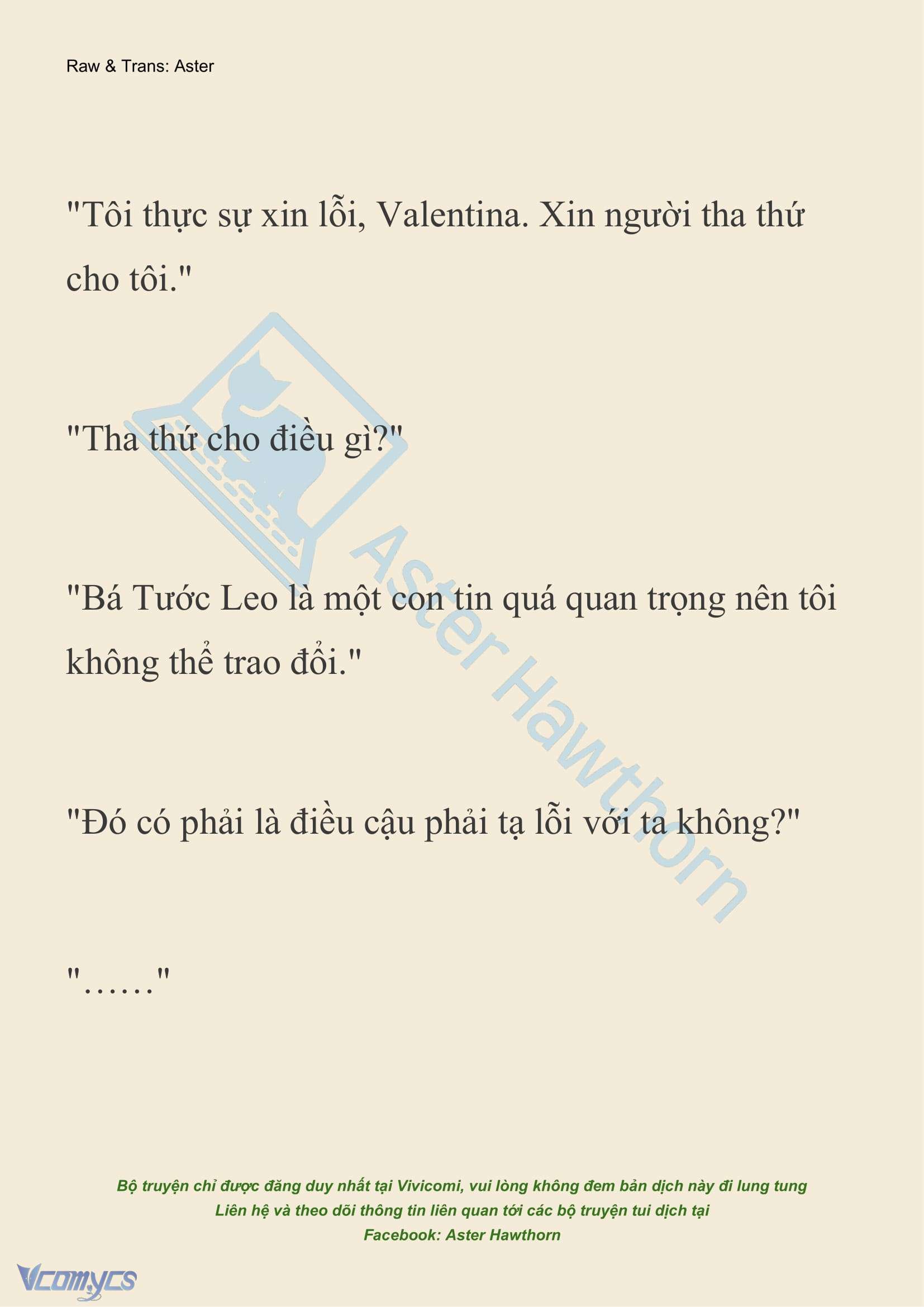 [NOVEL] Thiên Đường Của Valentina Chap 189 - Trang 2