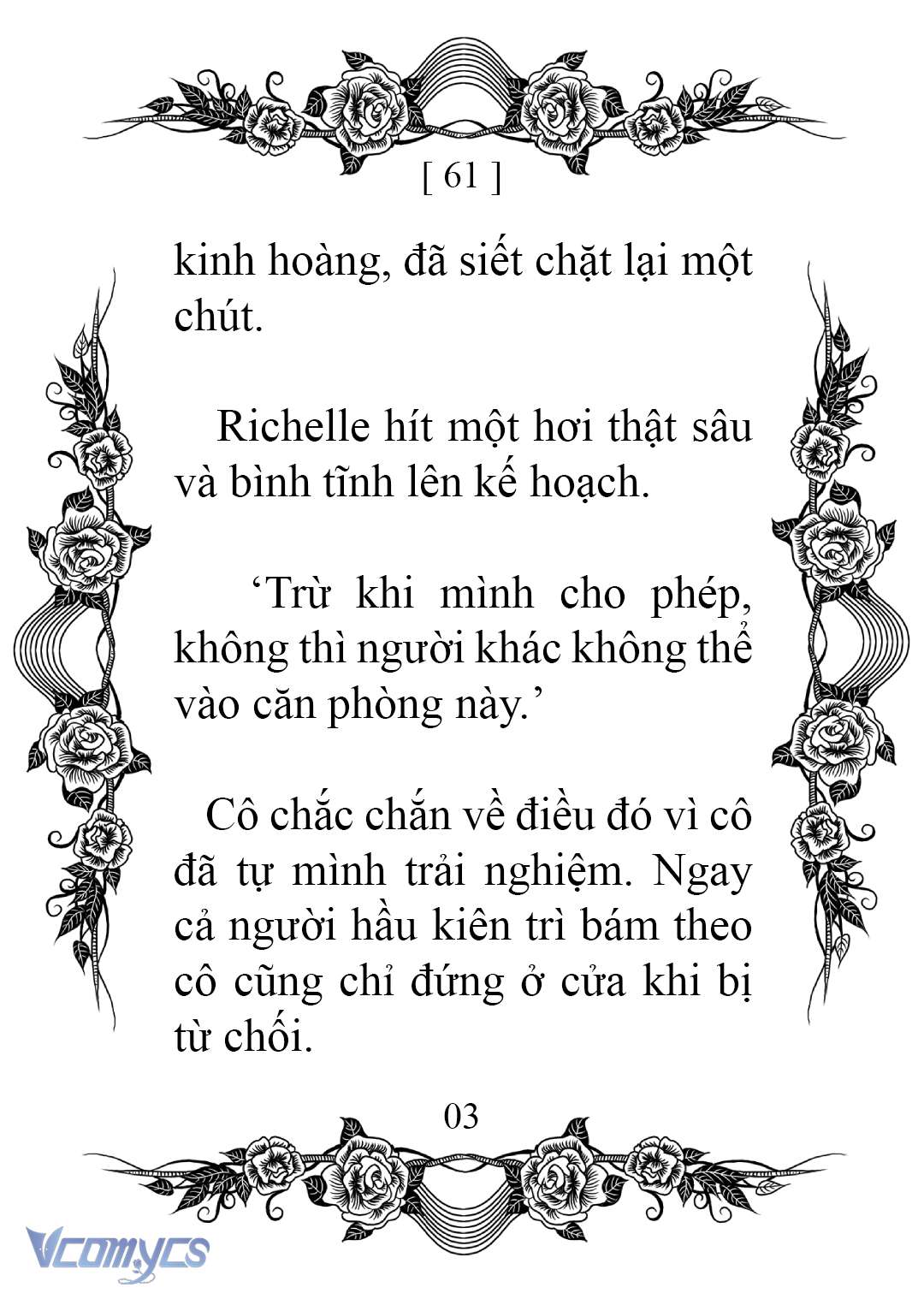 [Novel] Chào Mừng Đến Với Dinh Thự Hoa Hồng Chap 61 - Trang 2