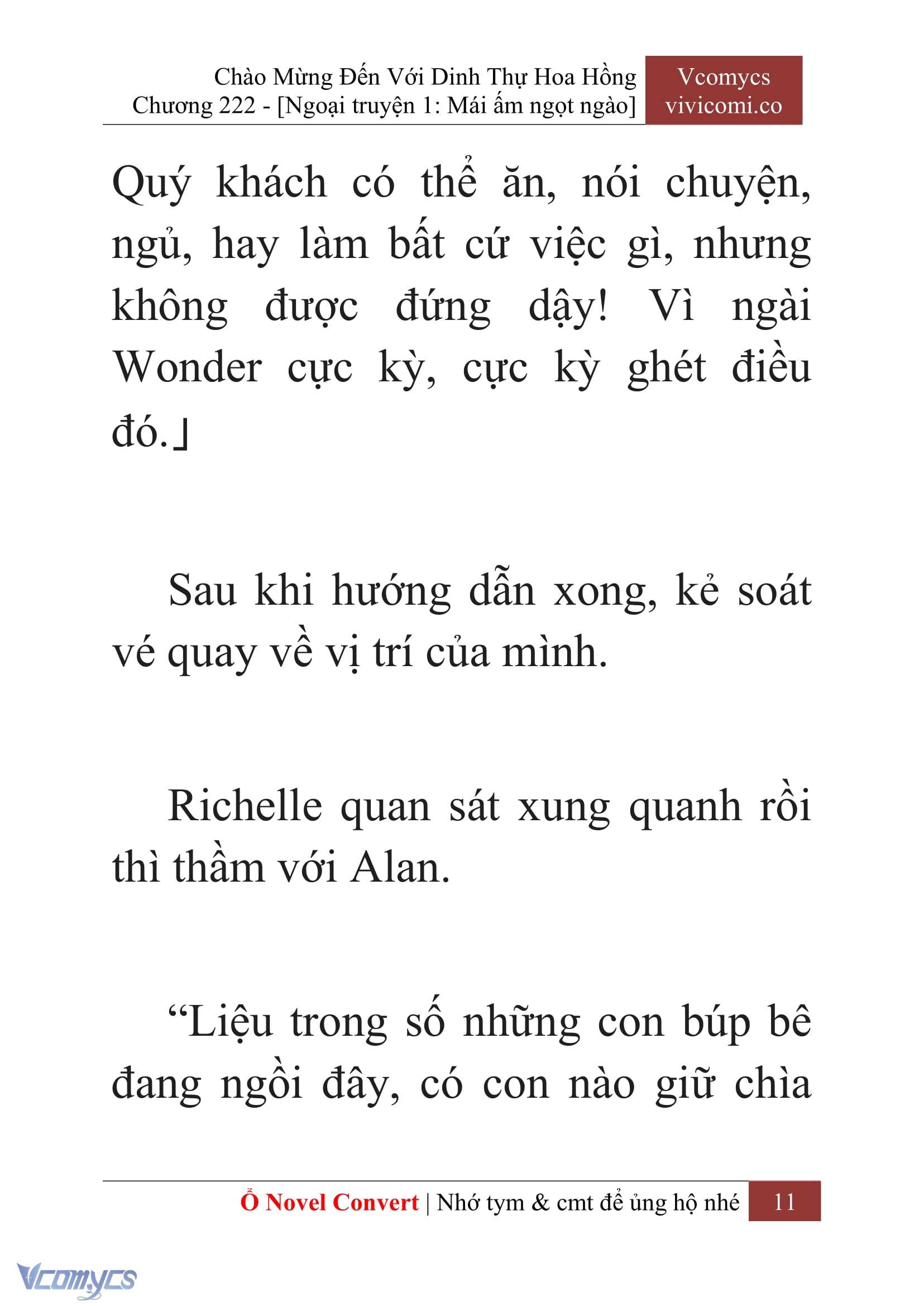 [Novel] Chào Mừng Đến Với Dinh Thự Hoa Hồng Chap 222 - Next Chap 223