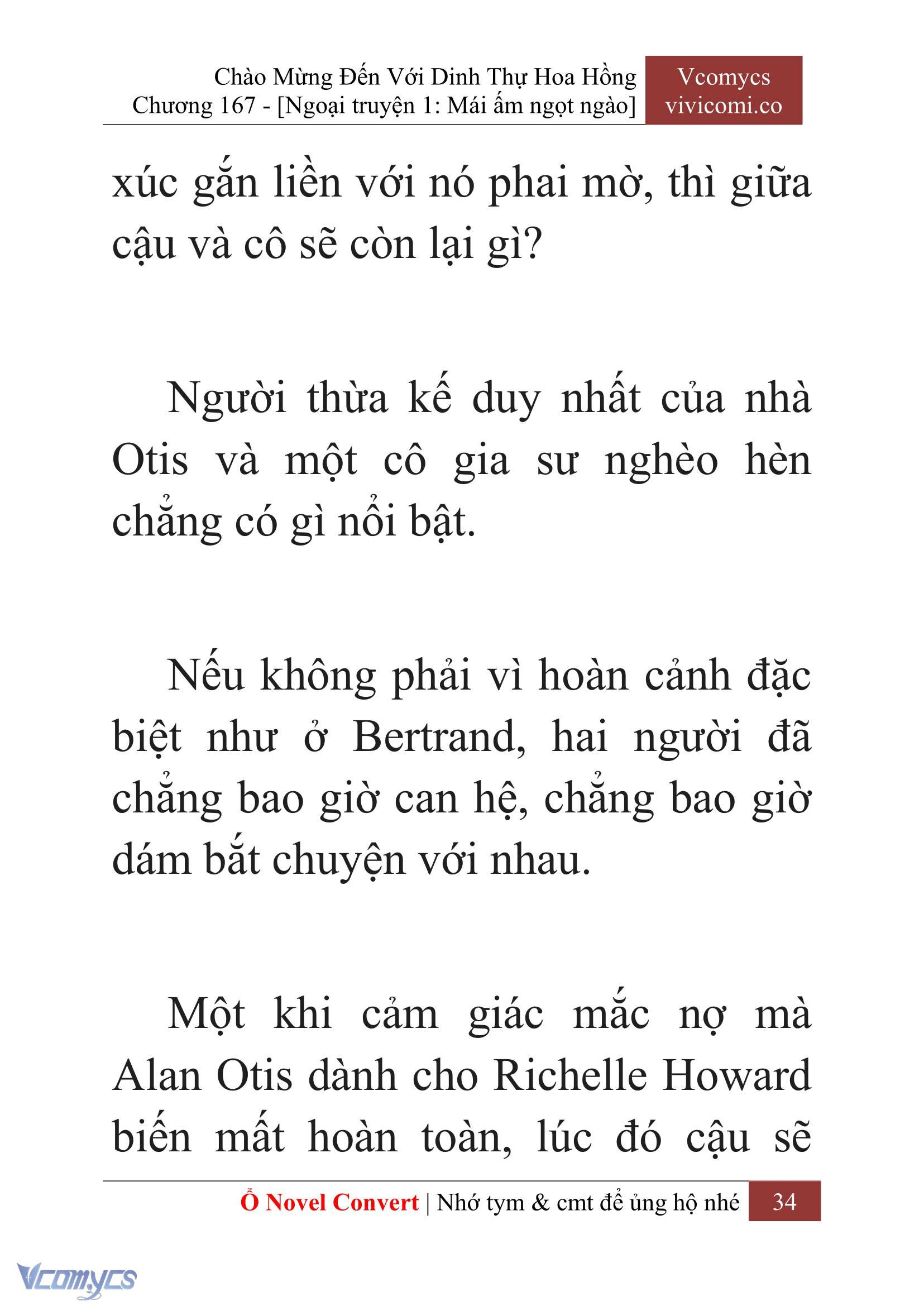 [Novel] Chào Mừng Đến Với Dinh Thự Hoa Hồng Chap 167 - Trang 2