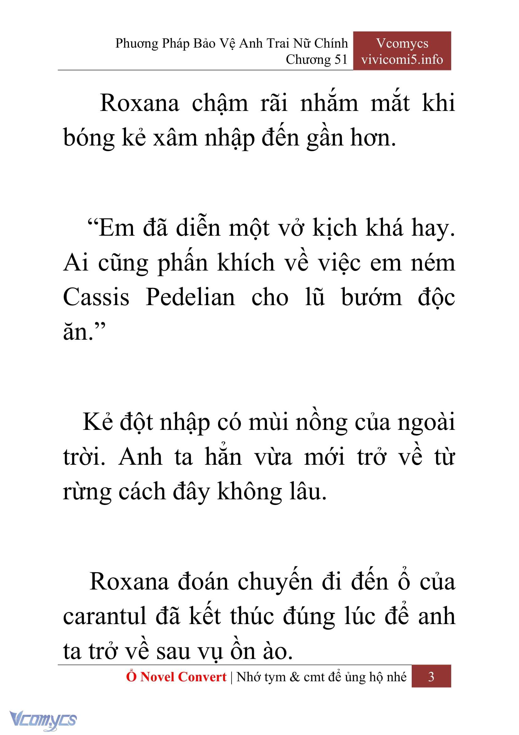 [Novel] Phương Pháp Bảo Vệ Anh Trai Nữ Chính Chap 51 - Trang 2