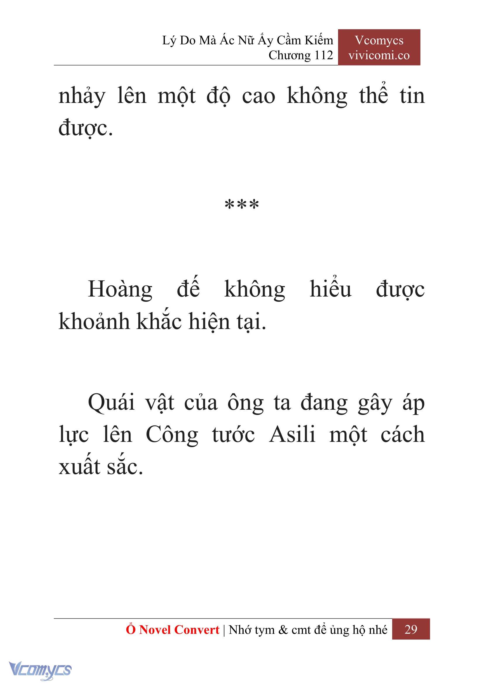 [Novel] Lý Do Mà Ác Nữ Ấy Cầm Kiếm Chap 112 - Trang 2