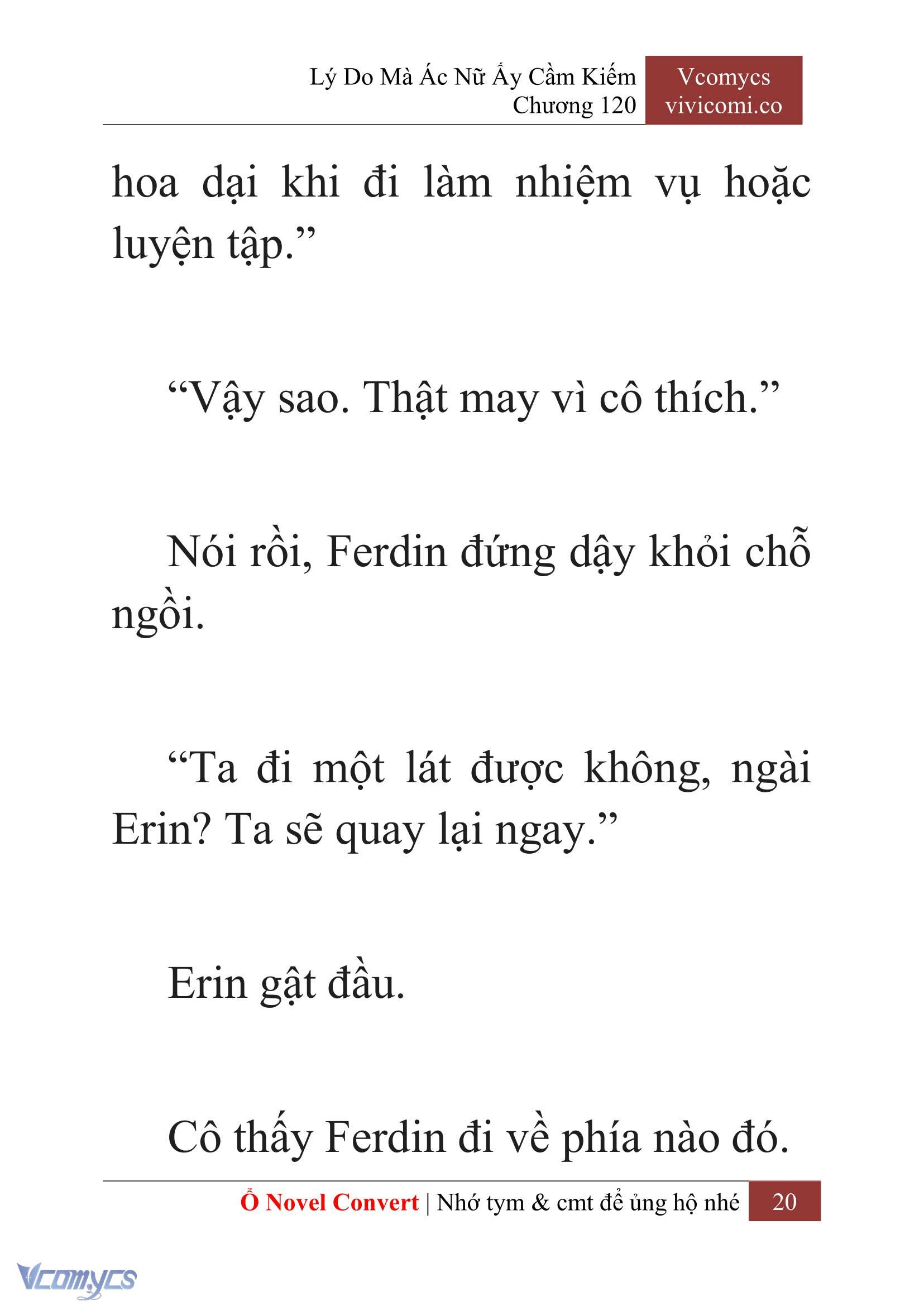 [Novel] Lý Do Mà Ác Nữ Ấy Cầm Kiếm Chap 120 - Trang 2