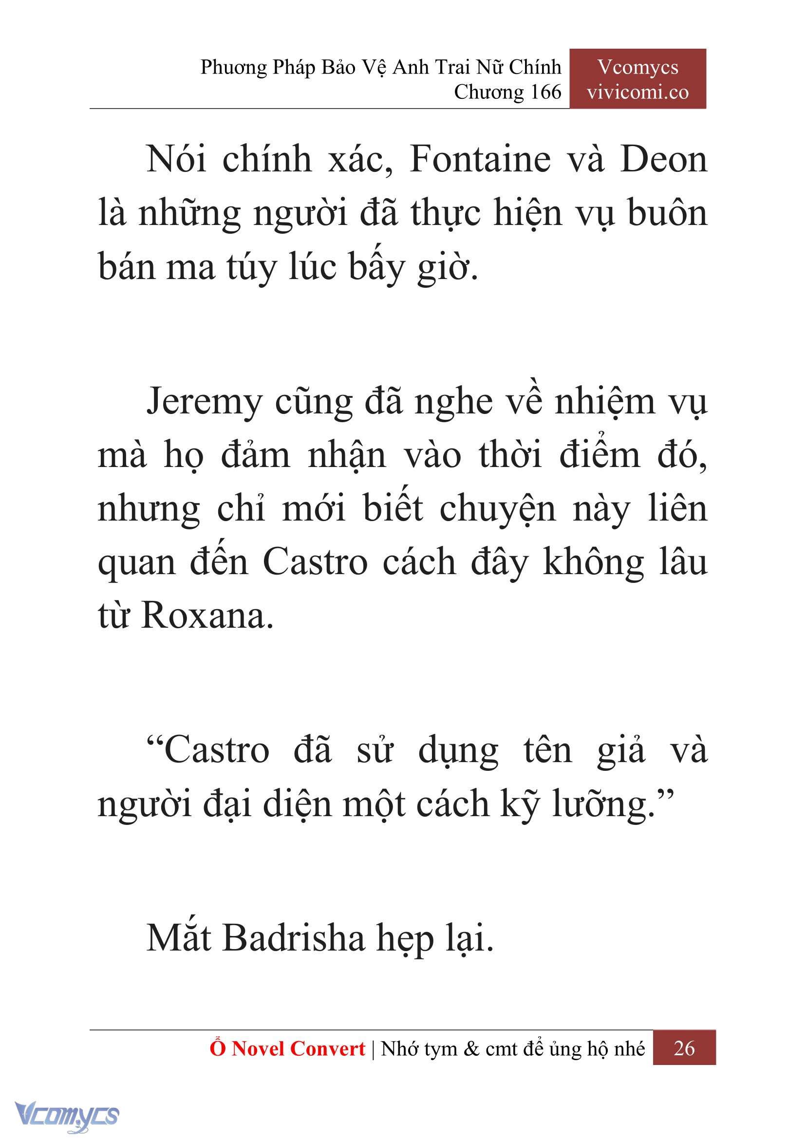 [Novel] Phương Pháp Bảo Vệ Anh Trai Nữ Chính Chap 166 - Trang 2