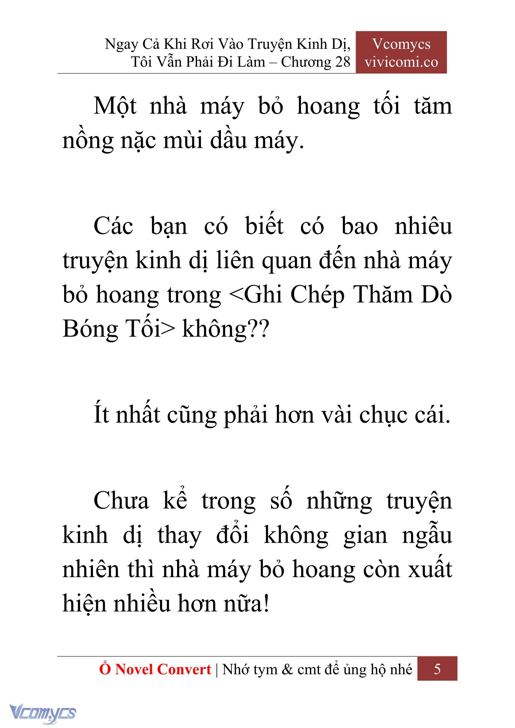 [Novel] Ngay Cả Khi Rơi Vào Truyện Kinh Dị, Tôi Vẫn Phải Đi Làm Chap 28 - Trang 2