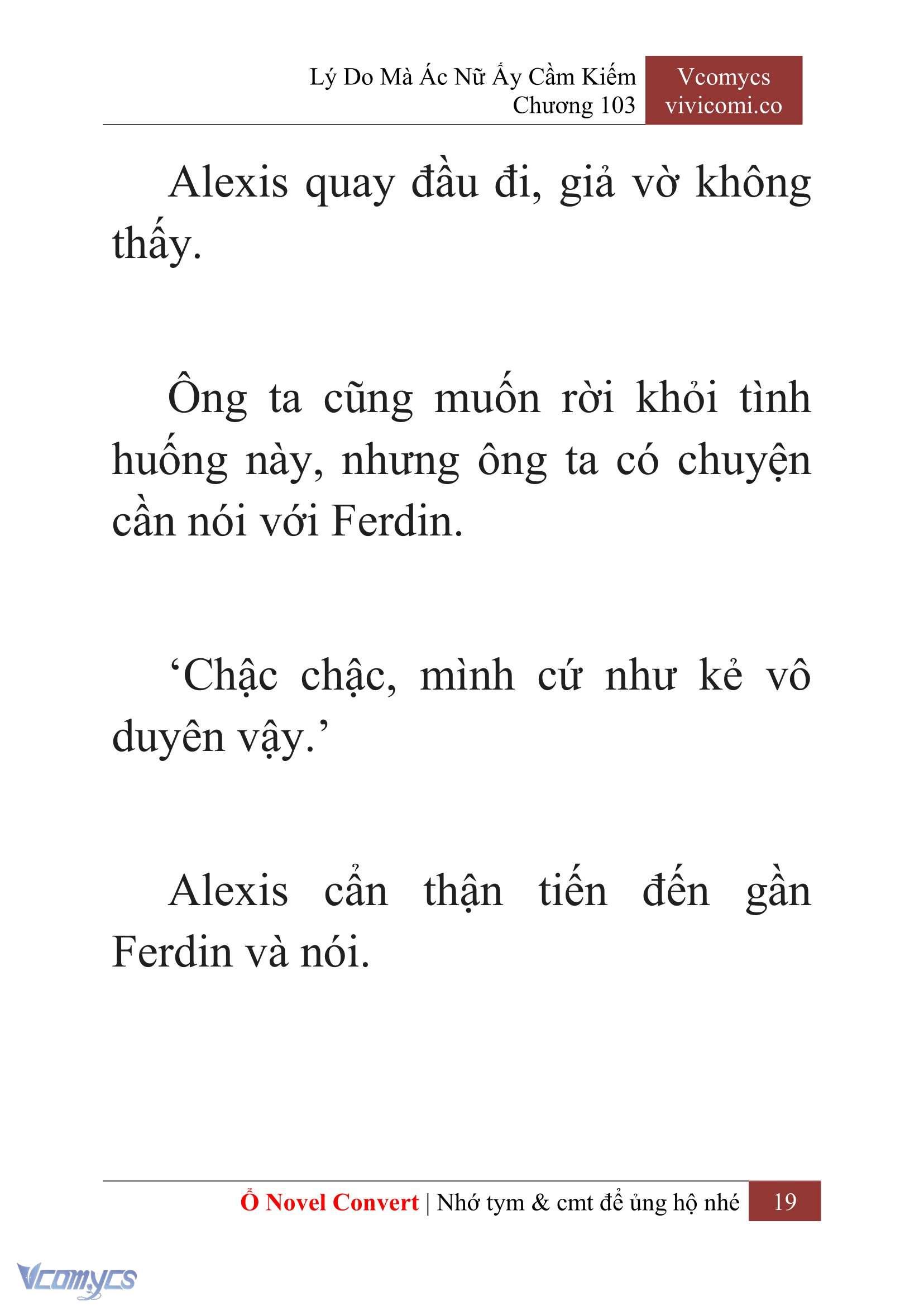 [Novel] Lý Do Mà Ác Nữ Ấy Cầm Kiếm Chap 103 - Next Chap 104