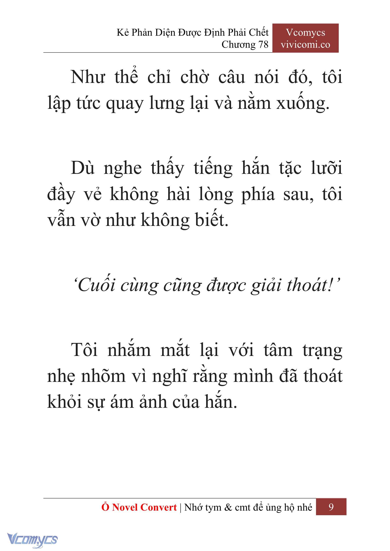 [Novel] Kẻ Phản Diện Được Định Phải Chết Chap 78 - Next Chap 79