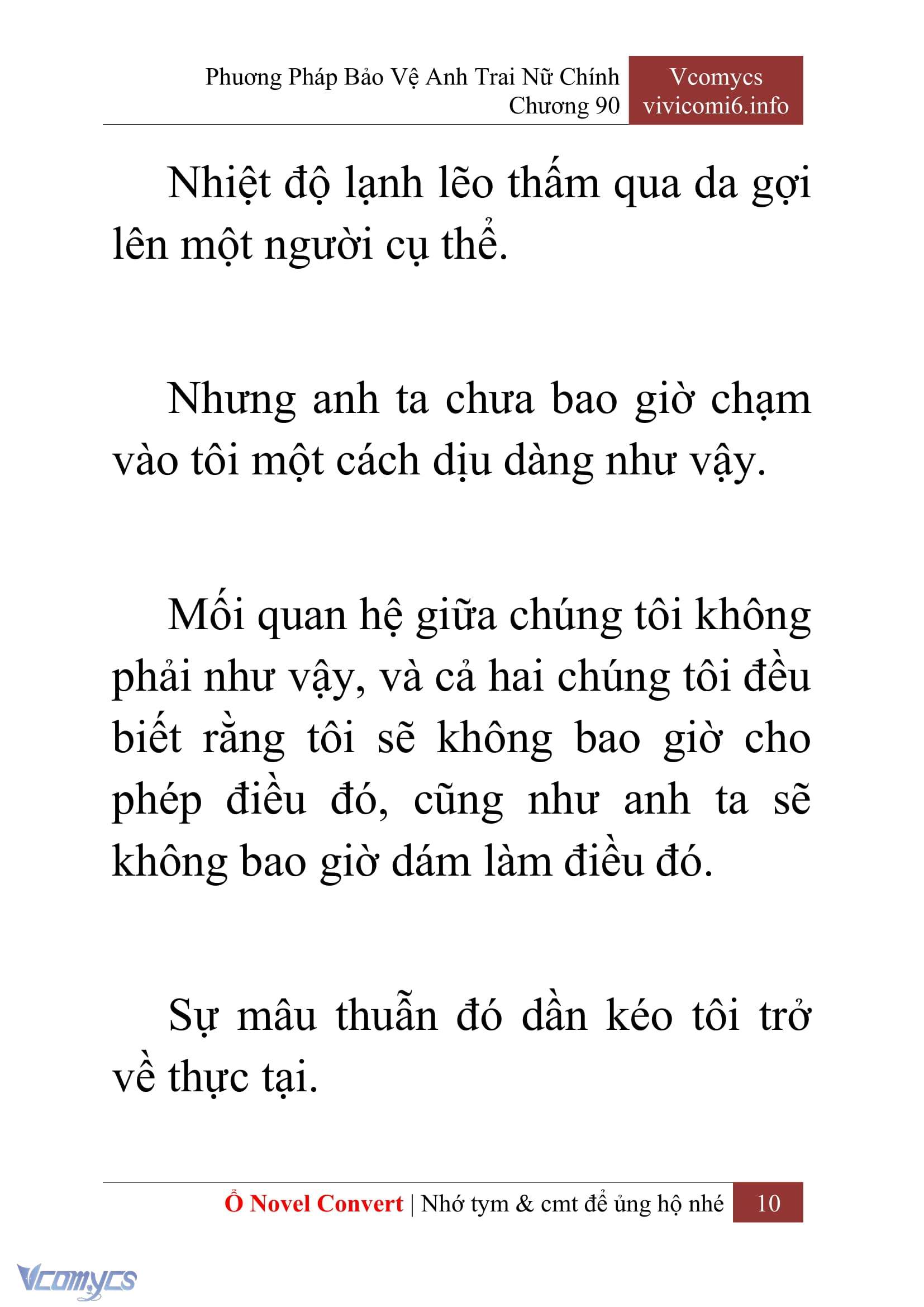 [Novel] Phương Pháp Bảo Vệ Anh Trai Nữ Chính Chap 90 - Trang 2