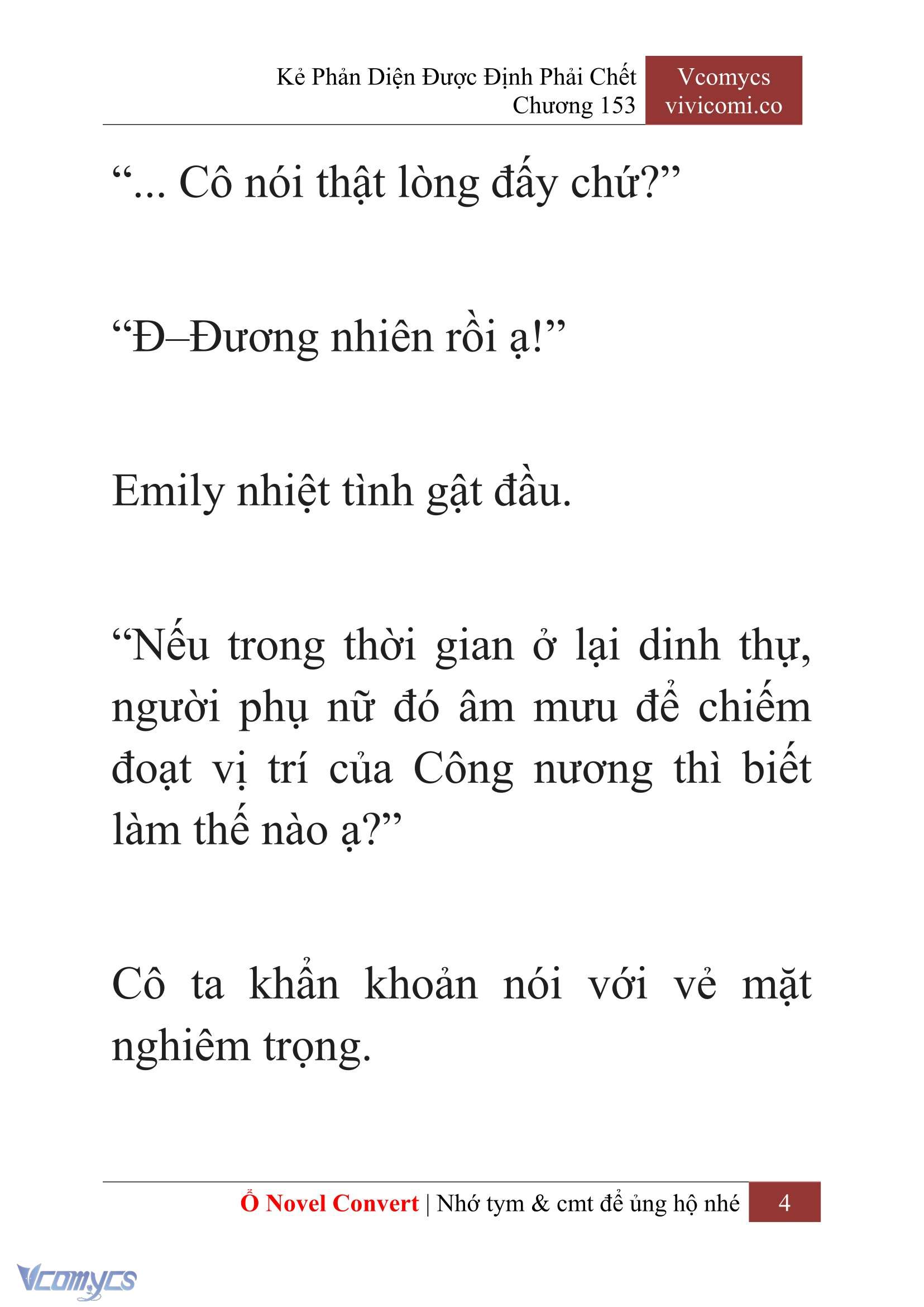 [Novel] Kẻ Phản Diện Được Định Phải Chết Chap 153 - Trang 2