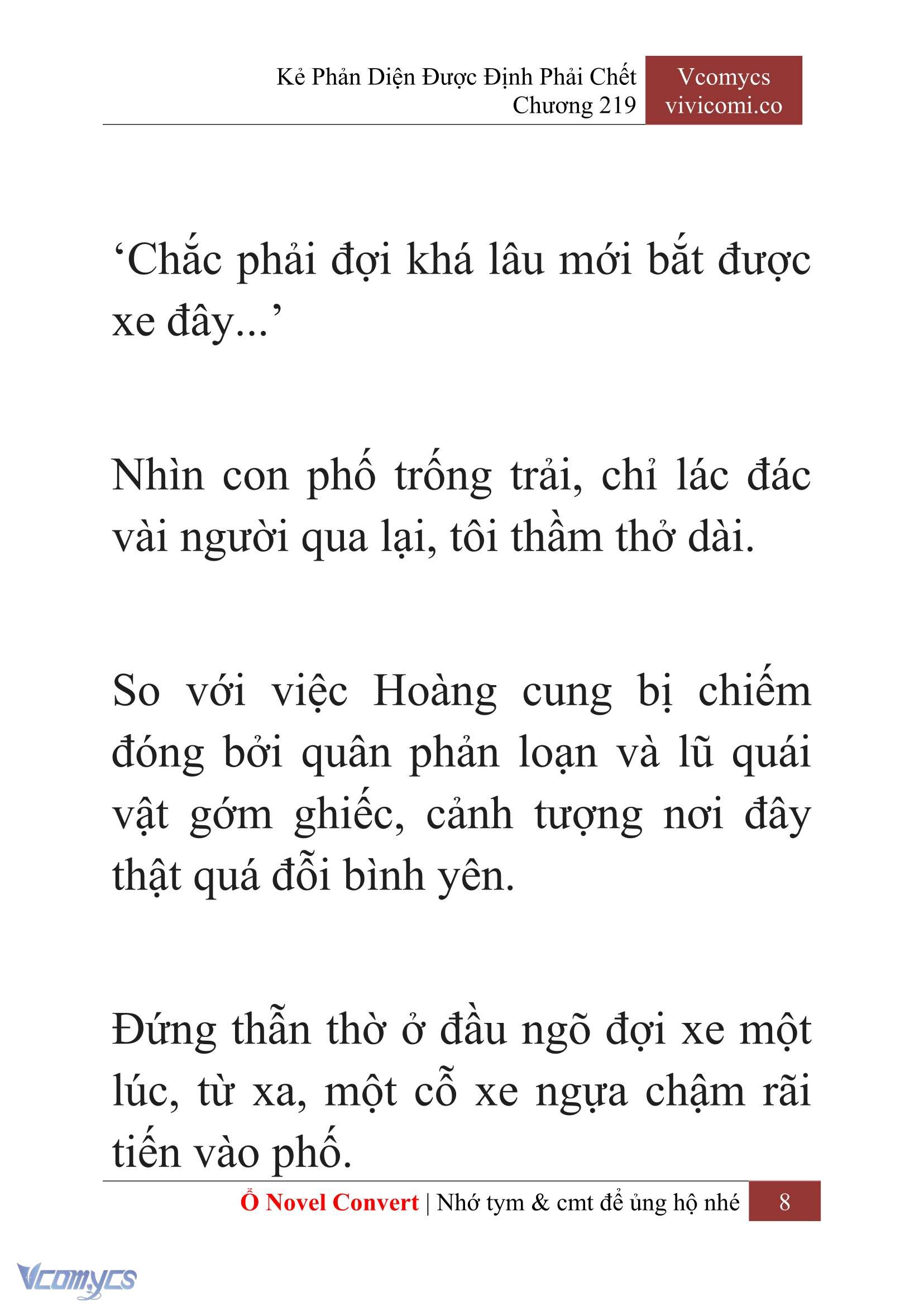 [Novel] Kẻ Phản Diện Được Định Phải Chết Chap 219 - Next Chap 220