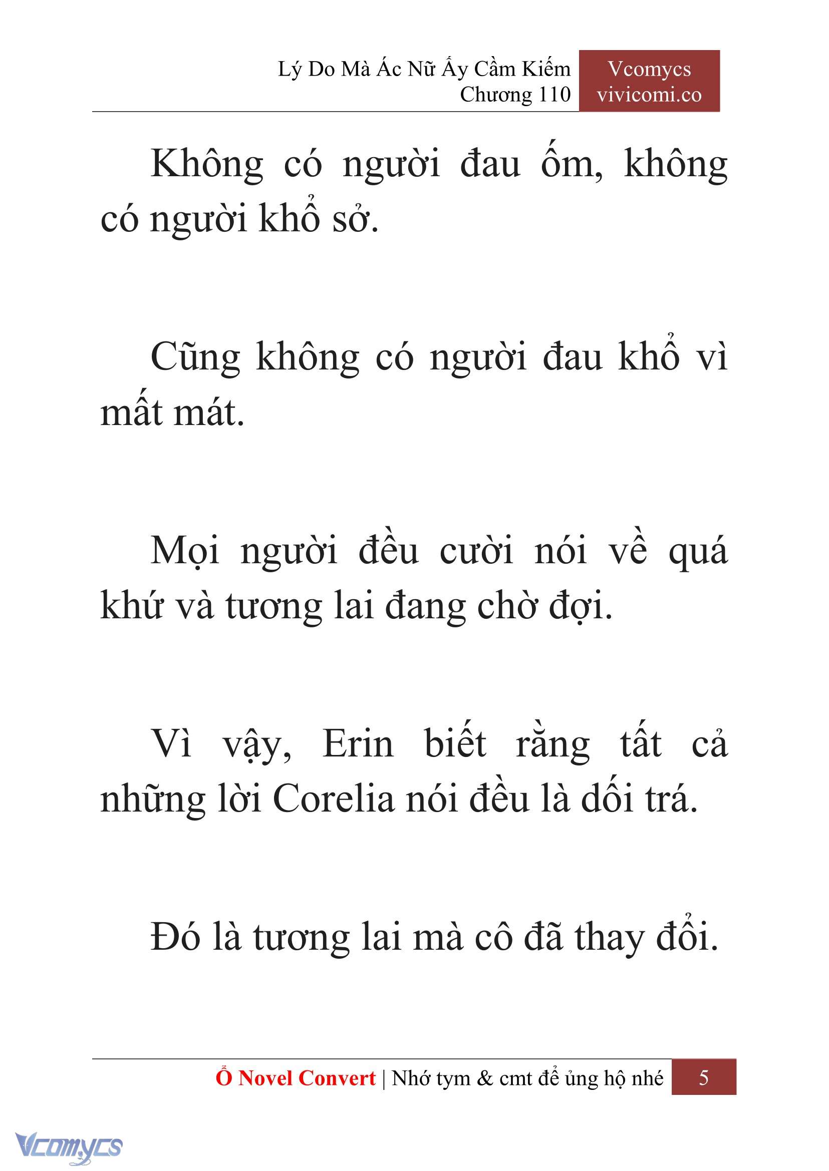 [Novel] Lý Do Mà Ác Nữ Ấy Cầm Kiếm Chap 110 - Next Chap 111