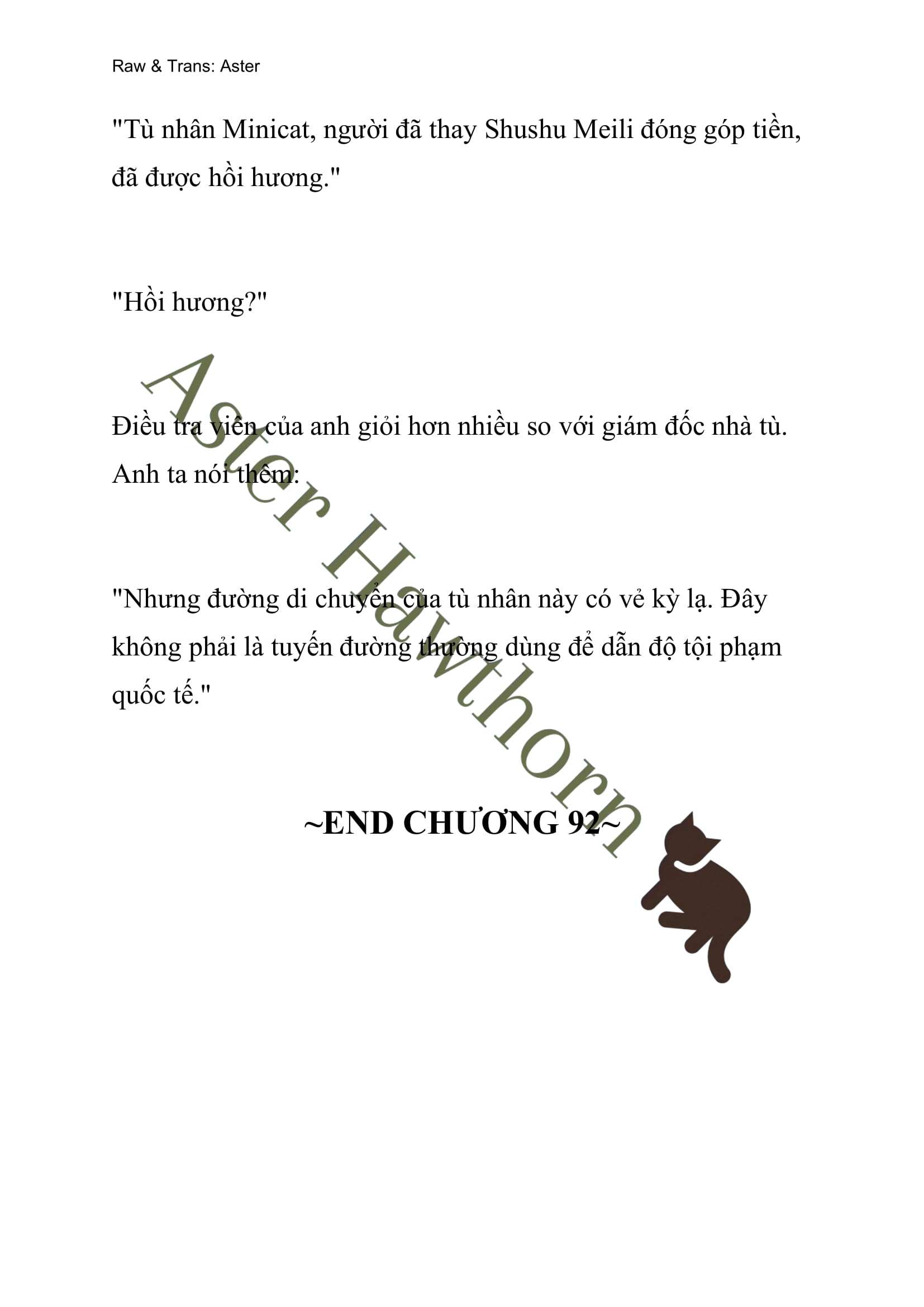 [NOVEL] Tình Yêu Chốn Ngục Tù Chap 92 - Trang 2