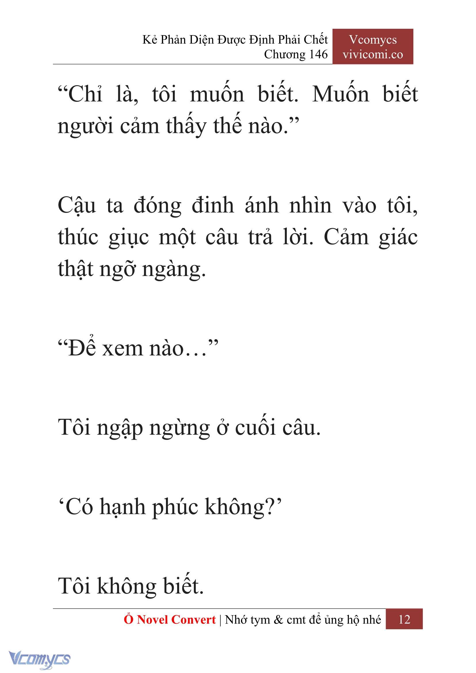 [Novel] Kẻ Phản Diện Được Định Phải Chết Chap 146 - Trang 2