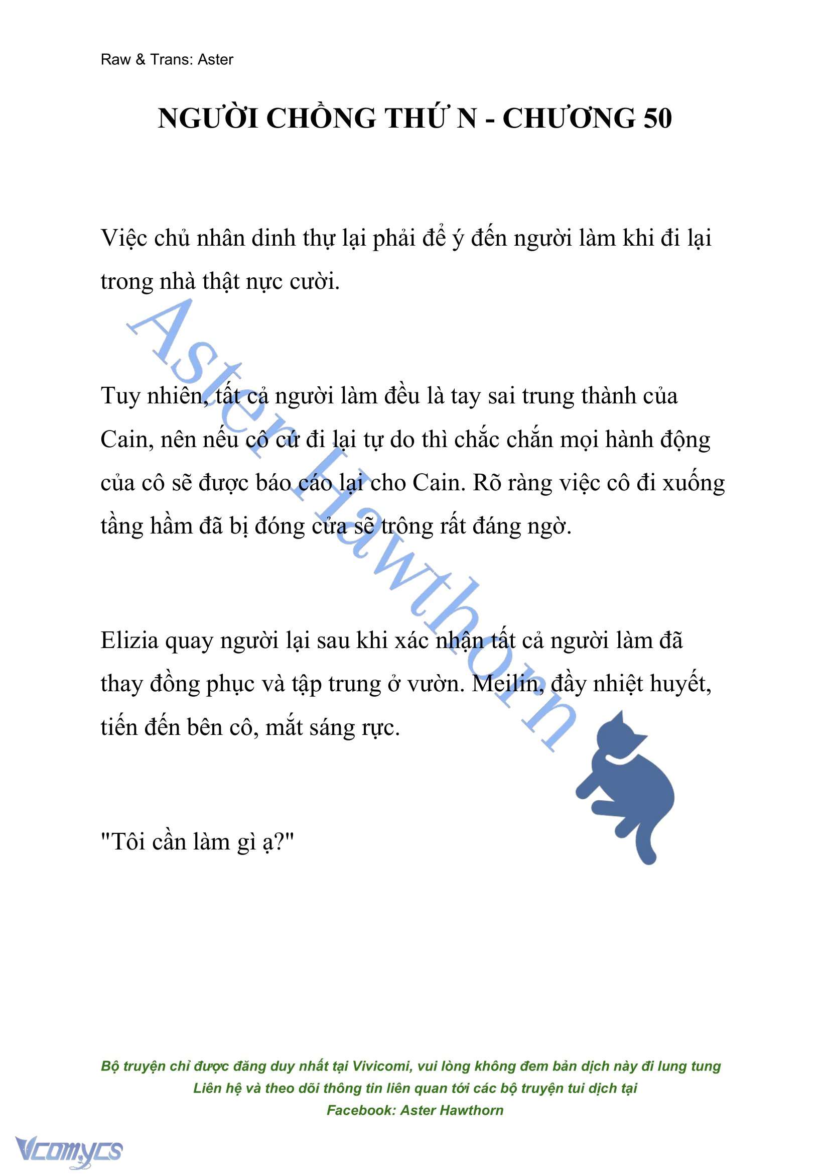 [NOVEL] Người Chồng Thứ N Chap 50 - Trang 2