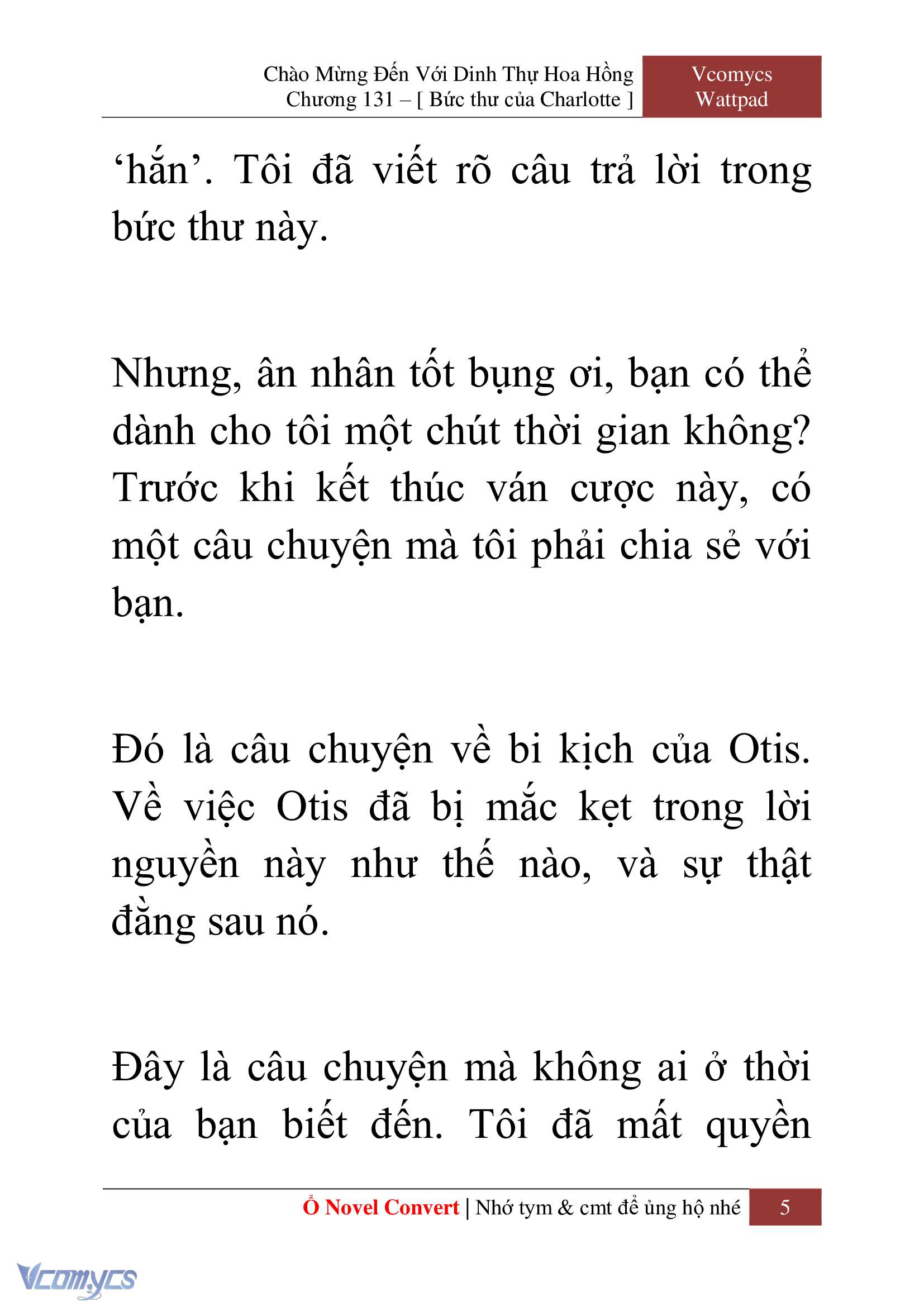 [Novel] Chào Mừng Đến Với Dinh Thự Hoa Hồng Chap 131 - Trang 2