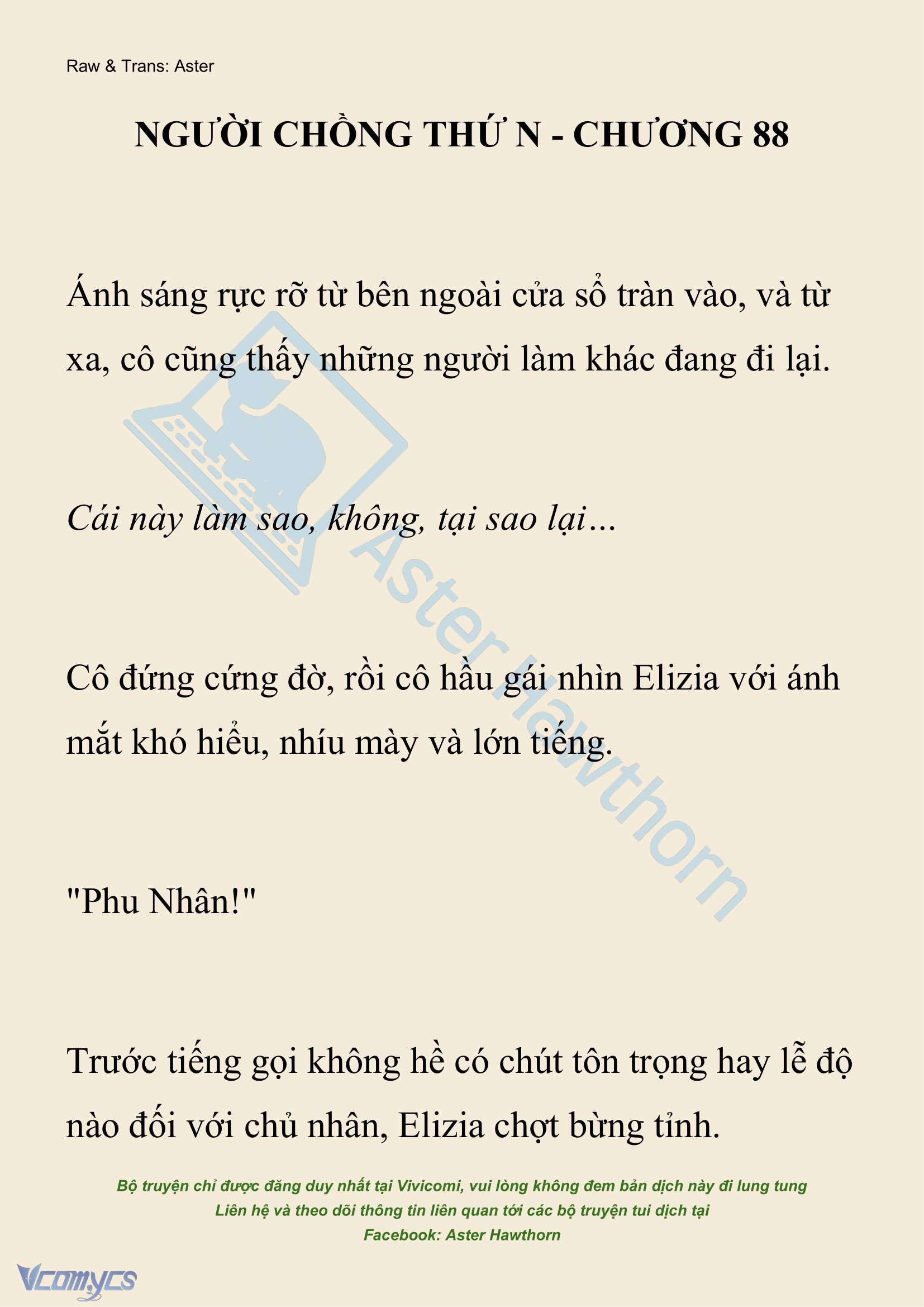 [NOVEL] Người Chồng Thứ N Chap 88 - Trang 2