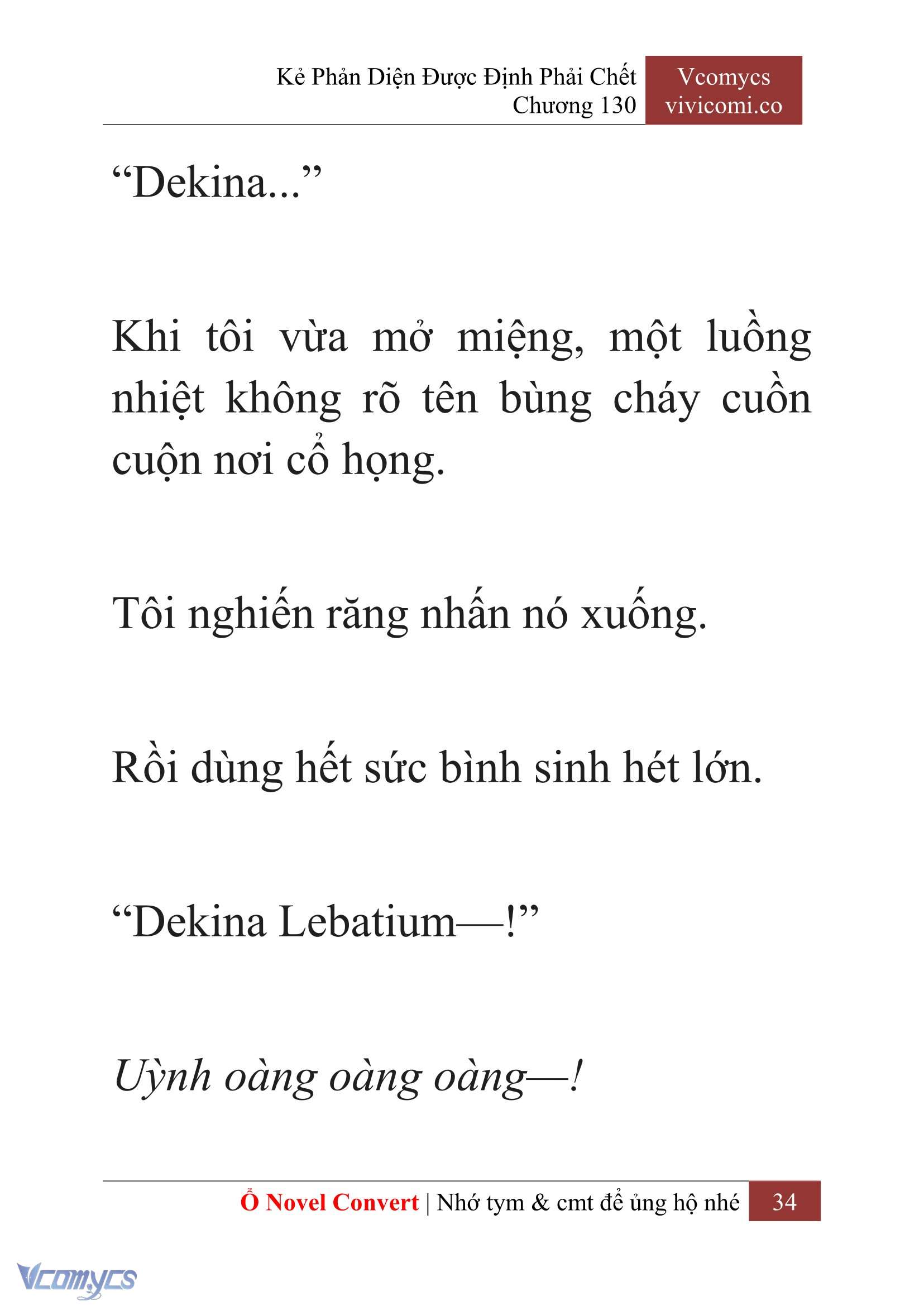 [Novel] Kẻ Phản Diện Được Định Phải Chết Chap 130 - Trang 2