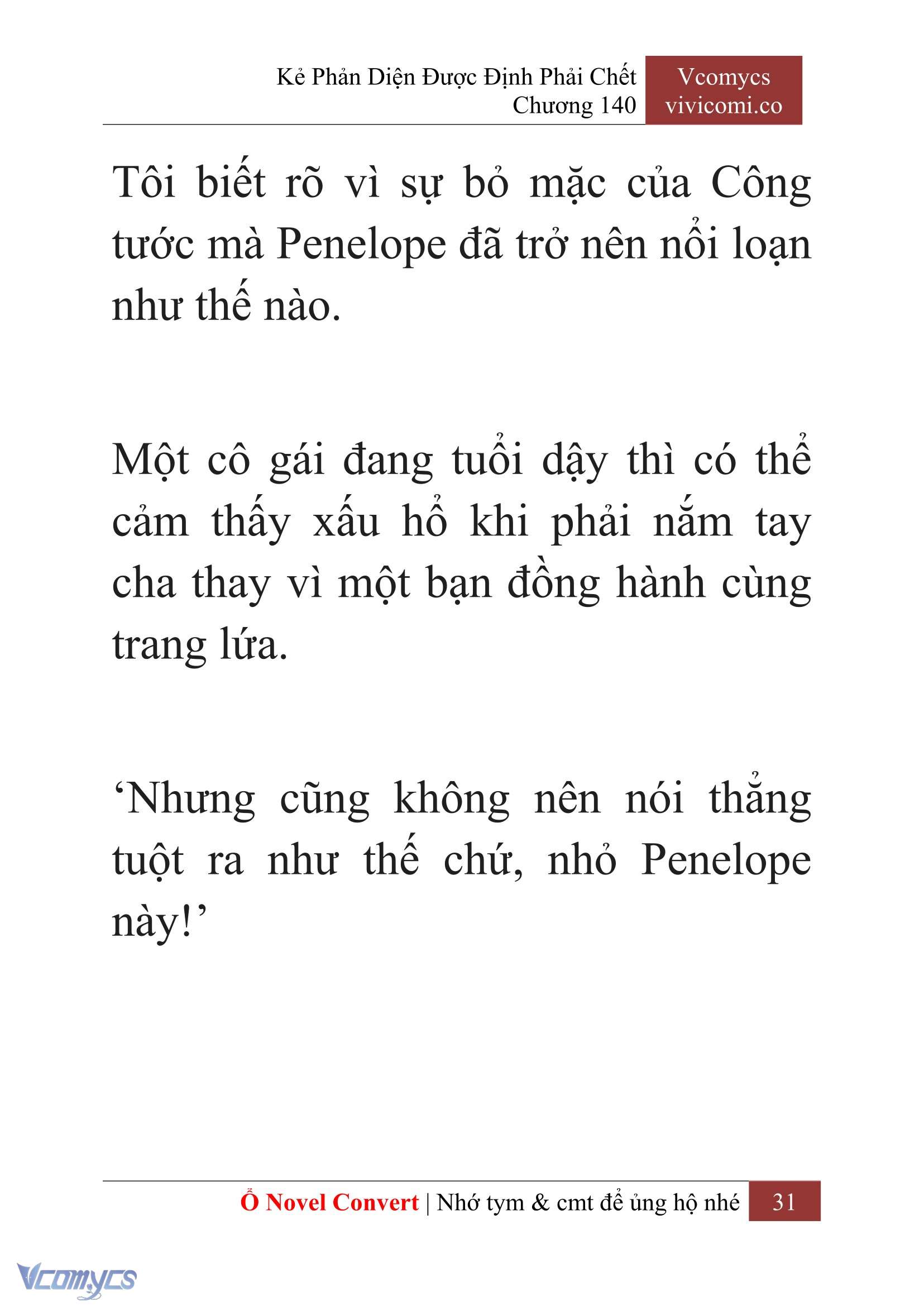 [Novel] Kẻ Phản Diện Được Định Phải Chết Chap 140 - Trang 2