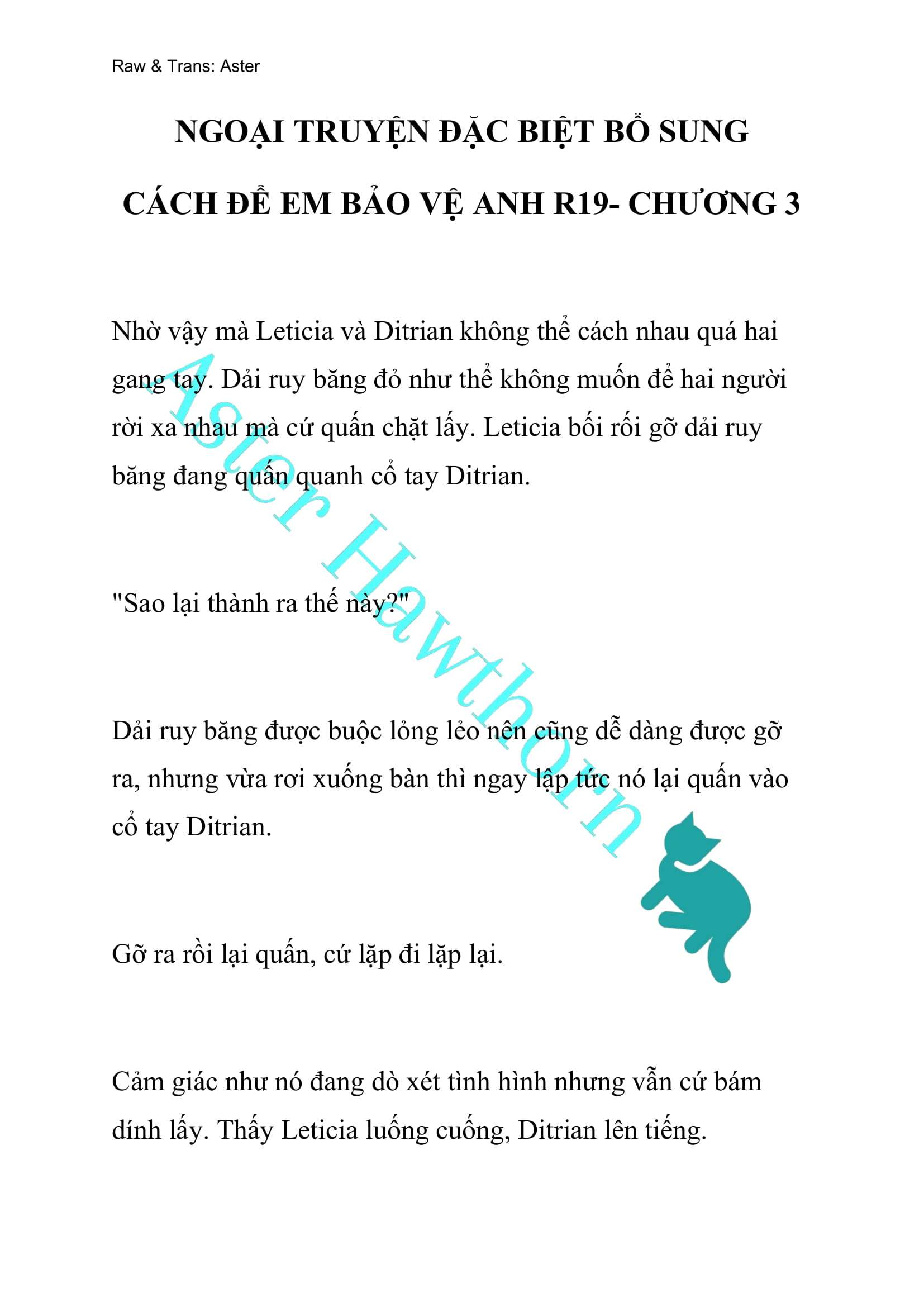 [NOVEL] Ngoại Truyện Cách Để Em Bảo Vệ Anh Chap 115 - Trang 2