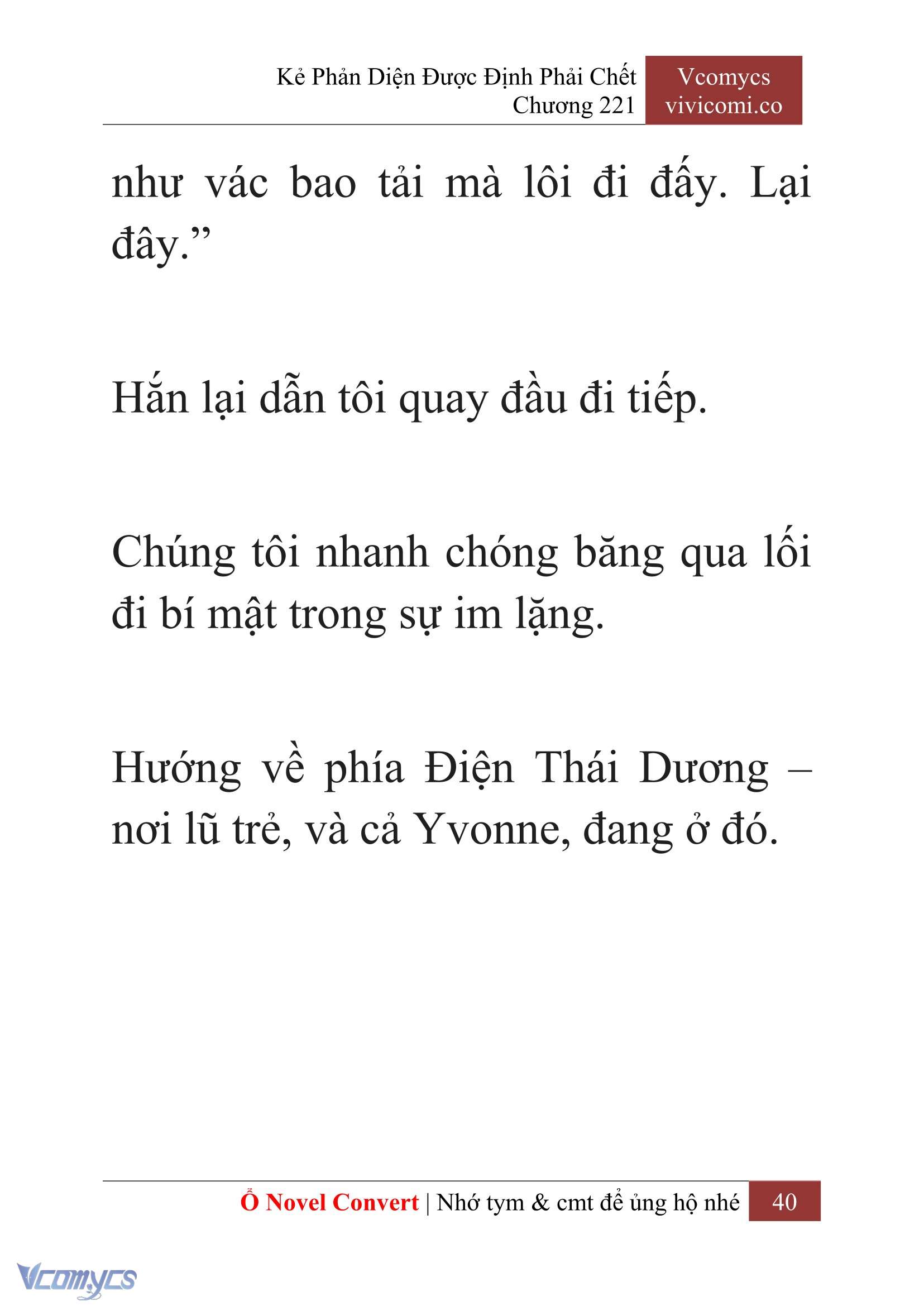 [Novel] Kẻ Phản Diện Được Định Phải Chết Chap 221 - Next Chap 222