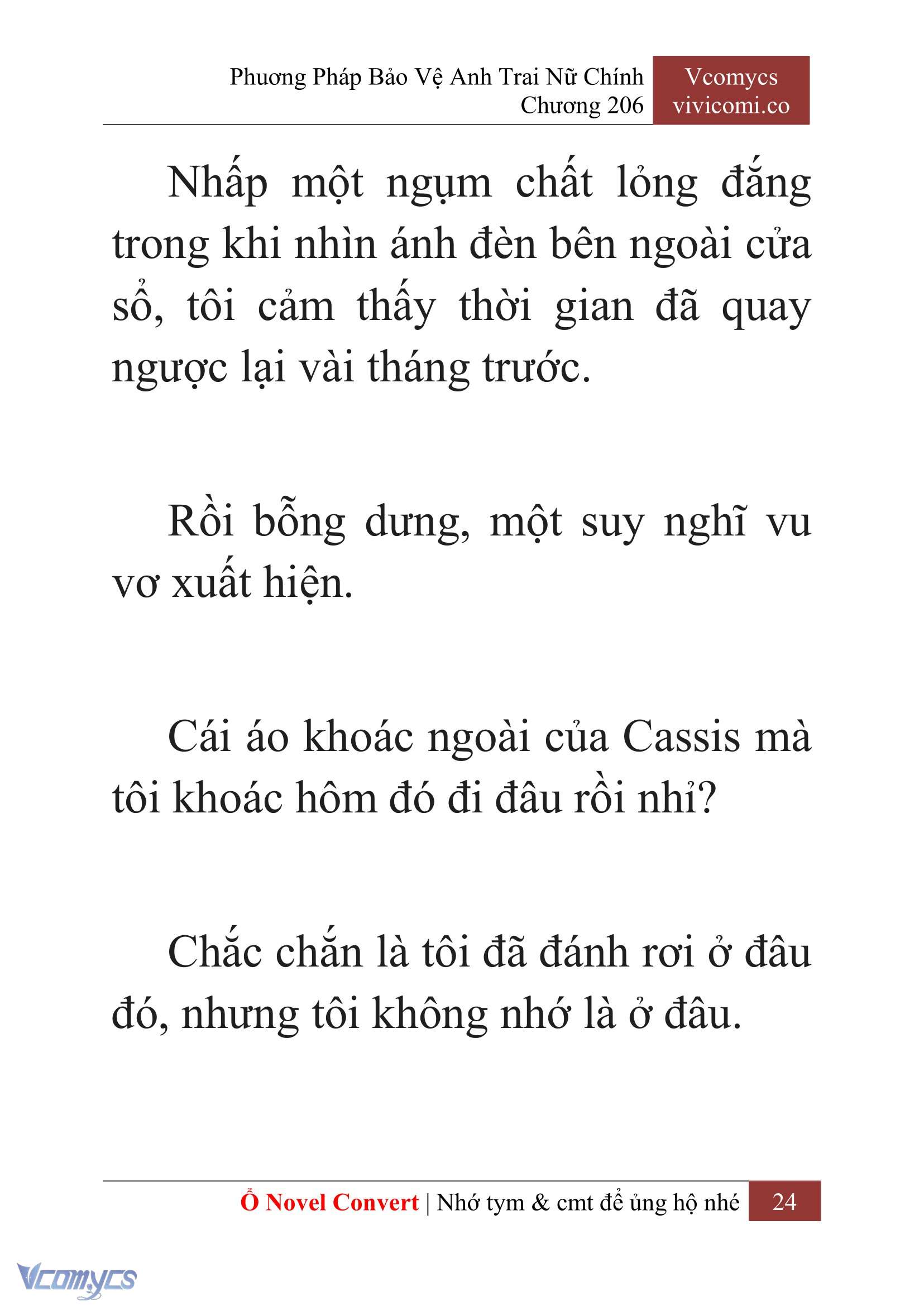 [Novel] Phương Pháp Bảo Vệ Anh Trai Nữ Chính Chap 206 - Trang 2