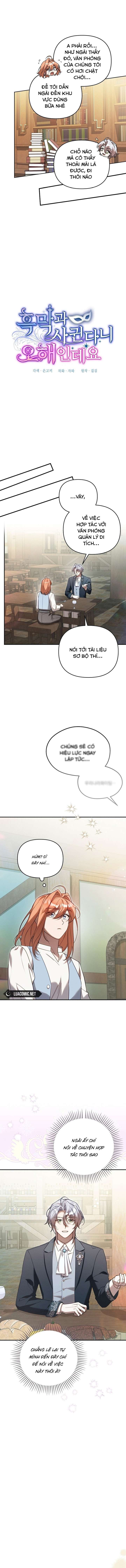 Có Hiểu Lầm Là Tôi Đang Hẹn Hò Với Kẻ Xấu Chap 10 - Trang 2