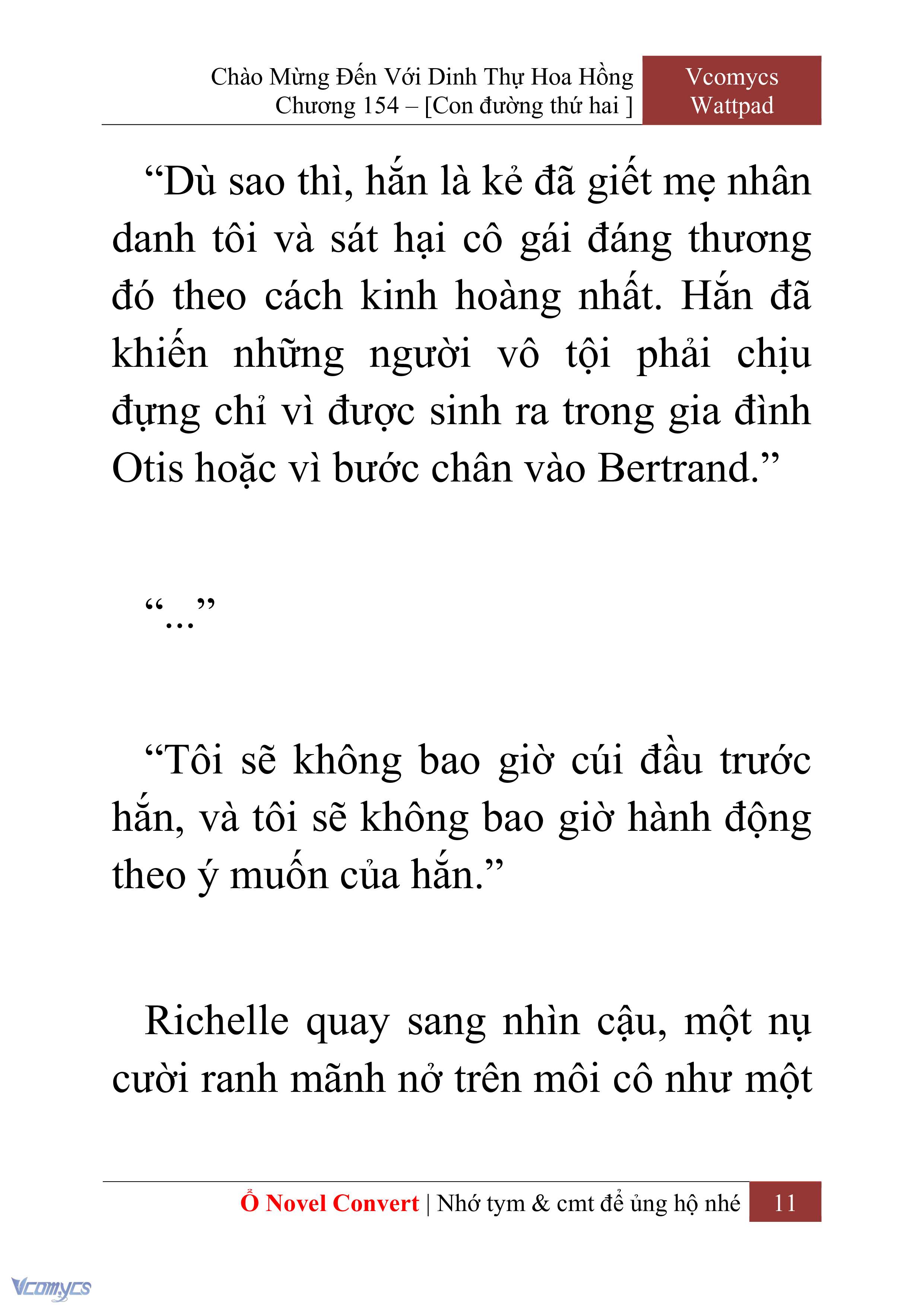 [Novel] Chào Mừng Đến Với Dinh Thự Hoa Hồng Chap 154 - Trang 2