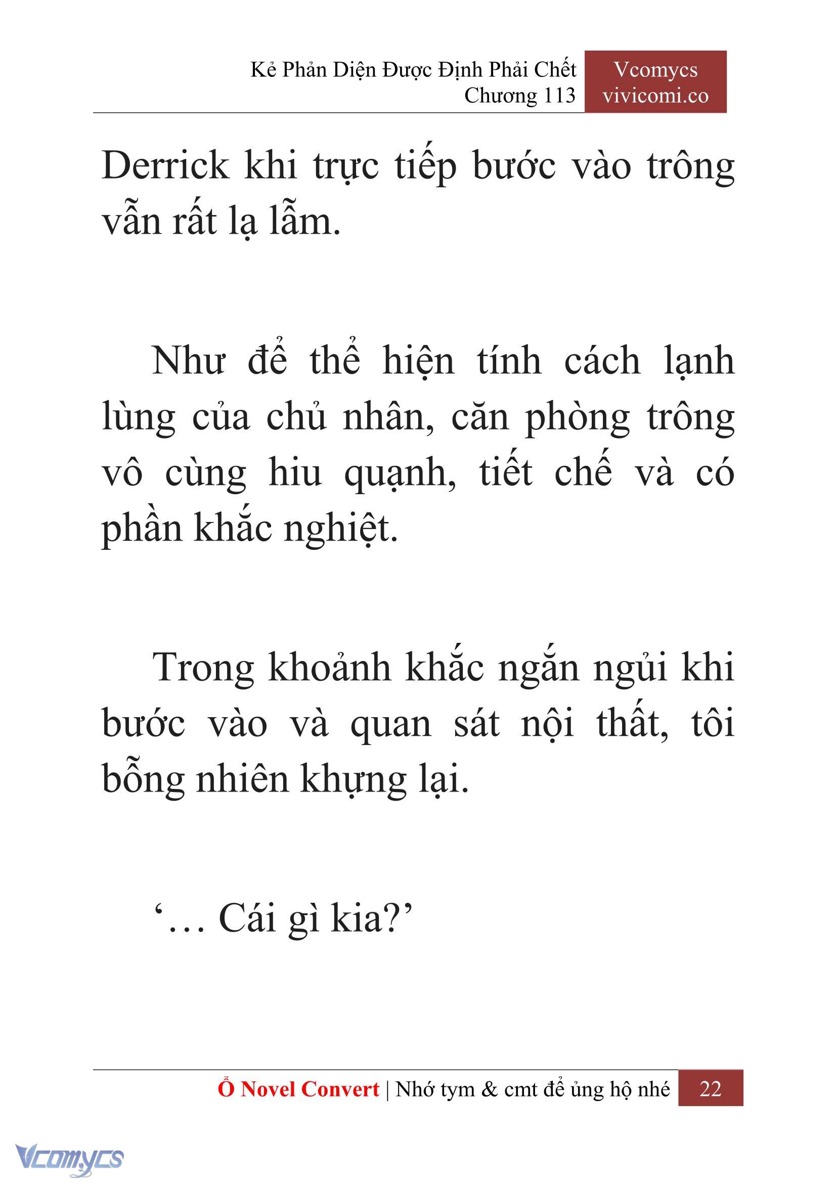 [Novel] Kẻ Phản Diện Được Định Phải Chết Chap 113 - Next Chap 114