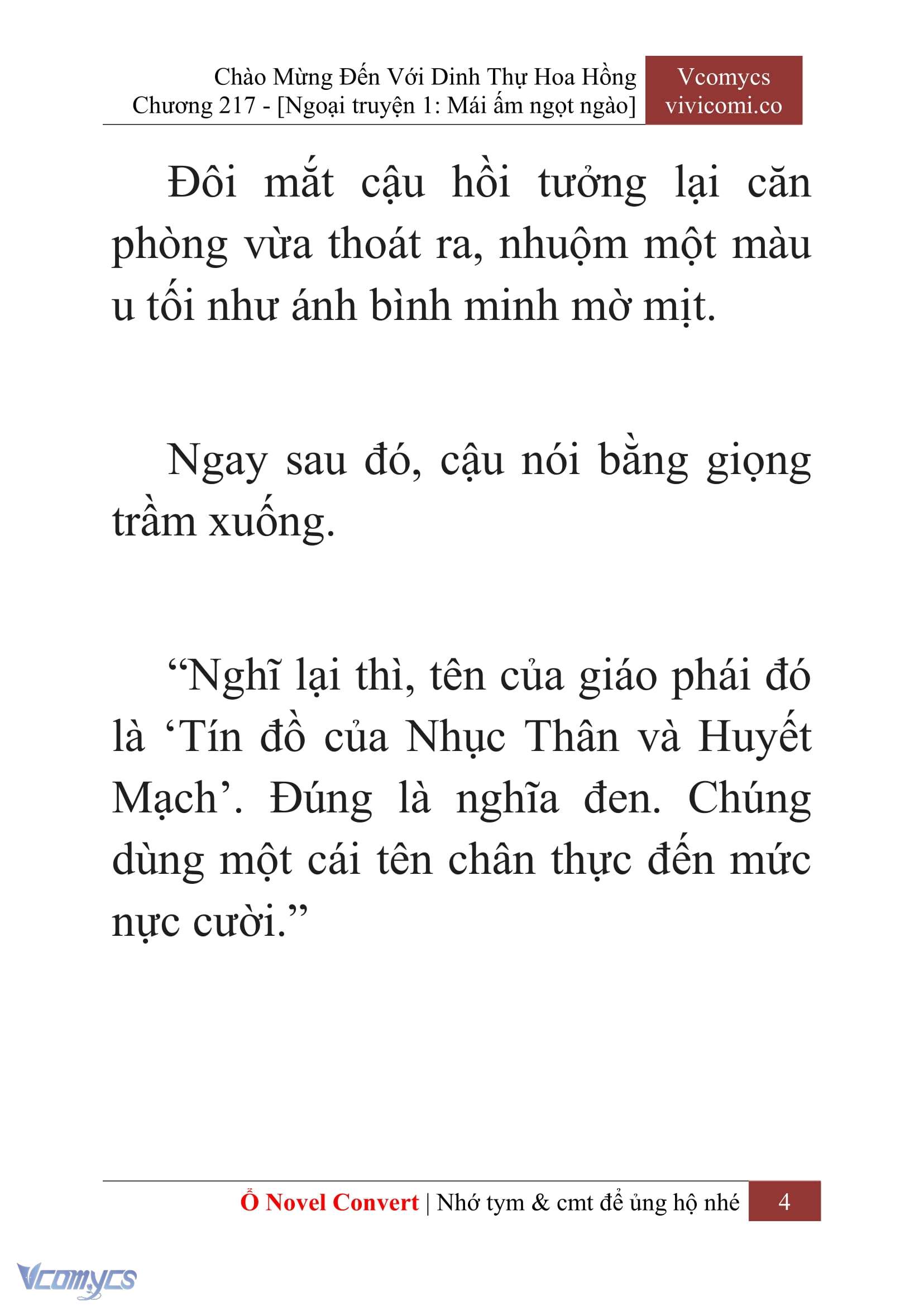 [Novel] Chào Mừng Đến Với Dinh Thự Hoa Hồng Chap 217 - Trang 2