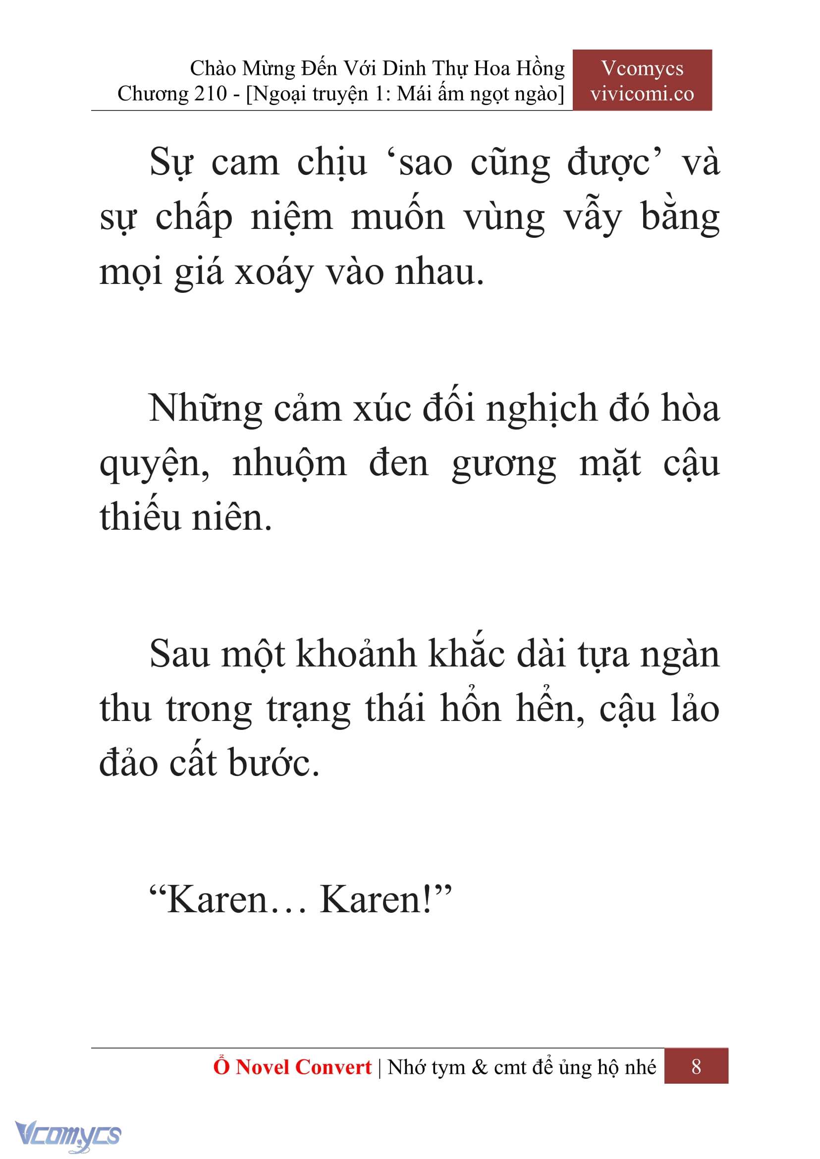 [Novel] Chào Mừng Đến Với Dinh Thự Hoa Hồng Chap 210 - Trang 2