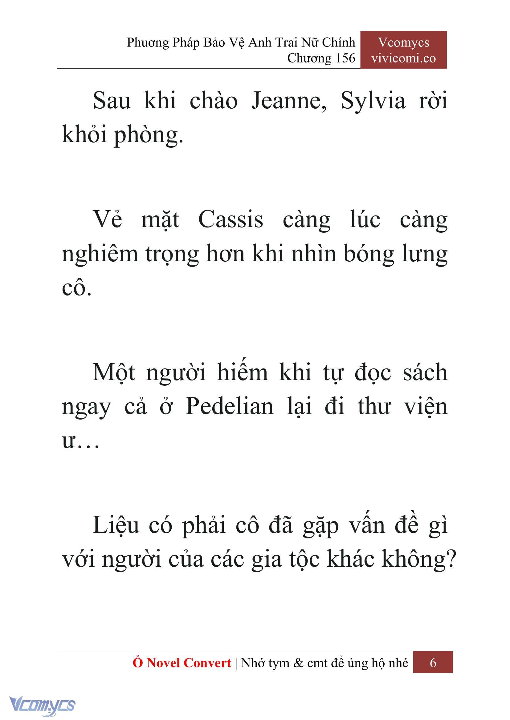 [Novel] Phương Pháp Bảo Vệ Anh Trai Nữ Chính Chap 156 - Trang 2