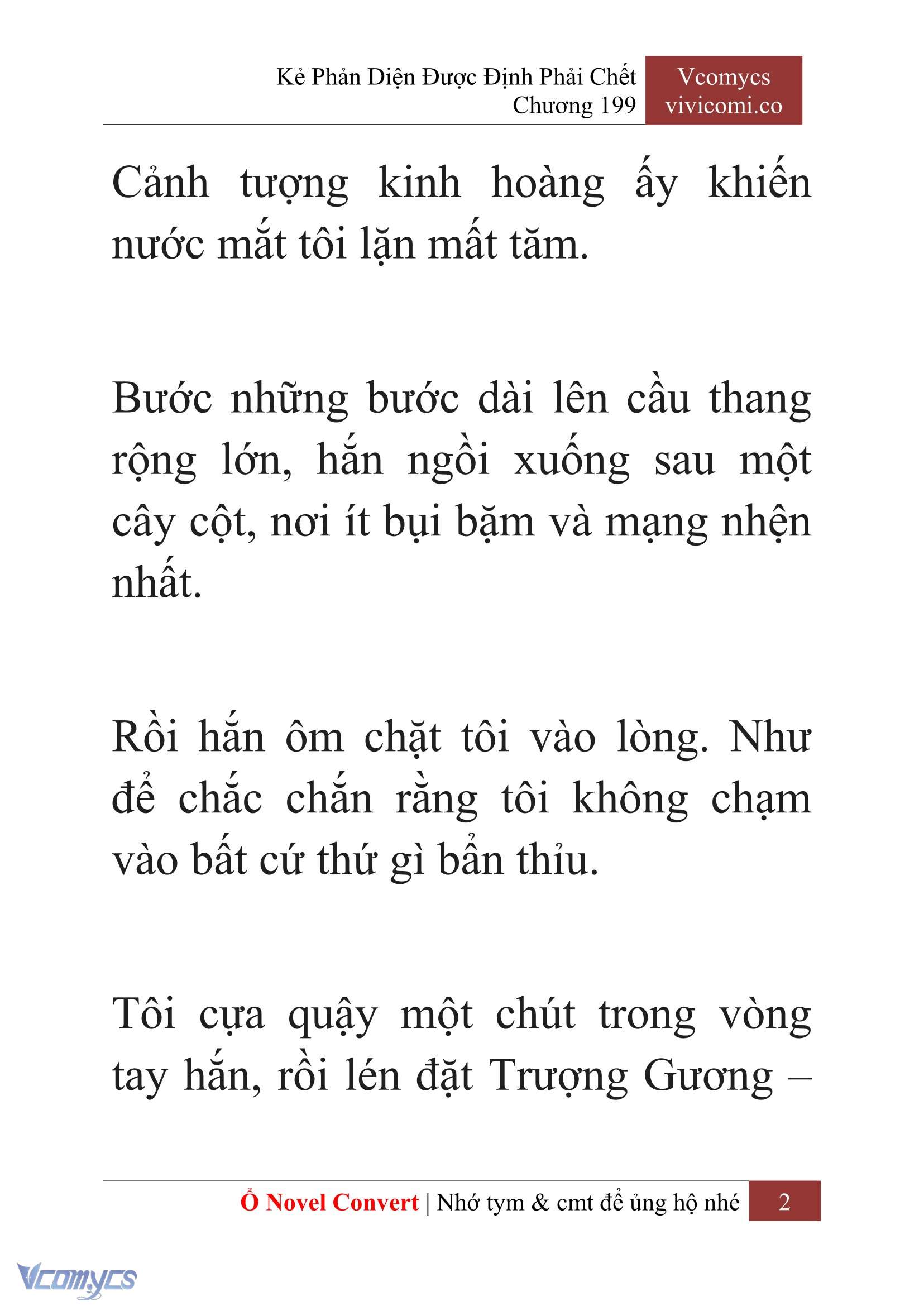 [Novel] Kẻ Phản Diện Được Định Phải Chết Chap 199 - Trang 2