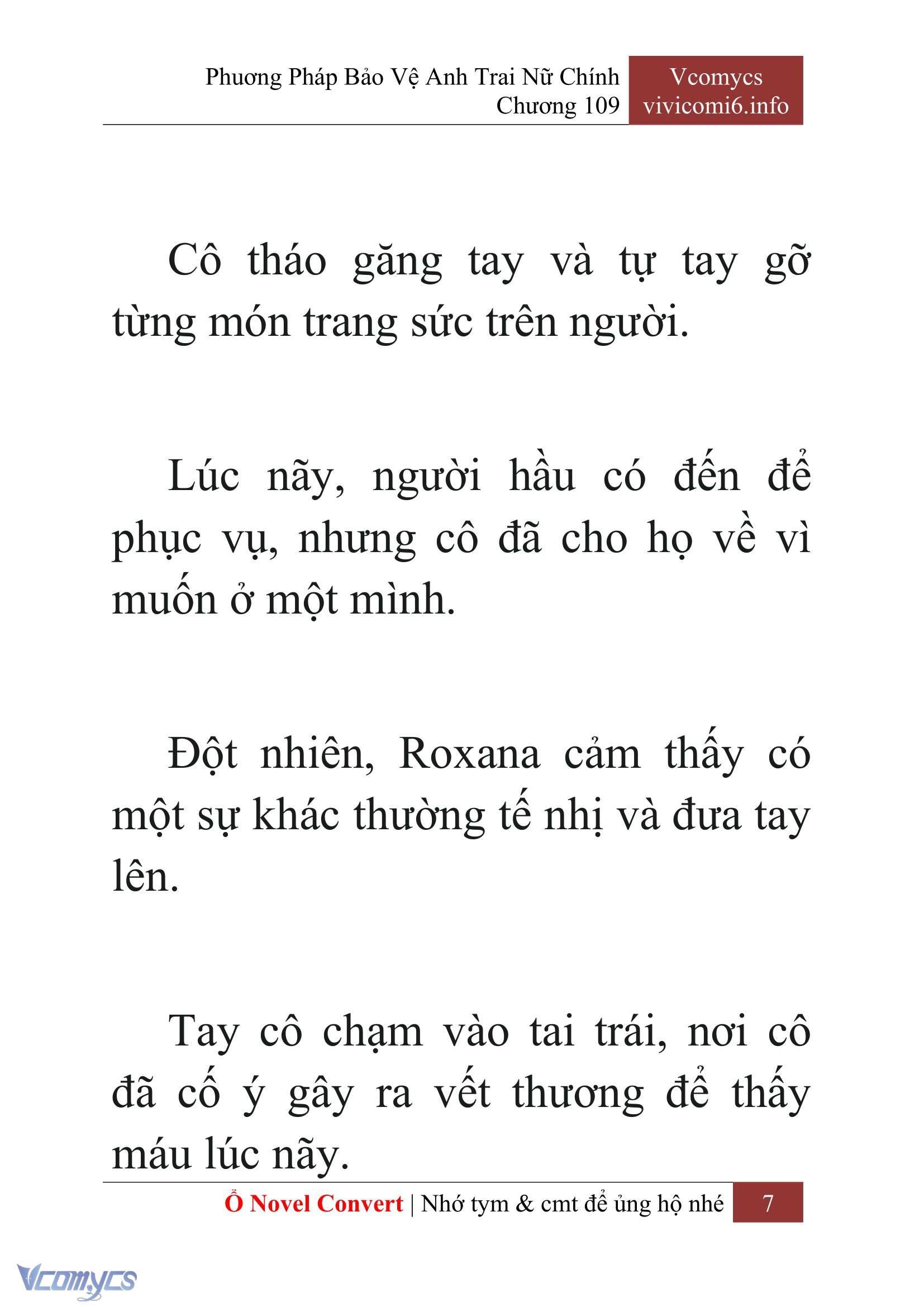 [Novel] Phương Pháp Bảo Vệ Anh Trai Nữ Chính Chap 109 - Trang 2
