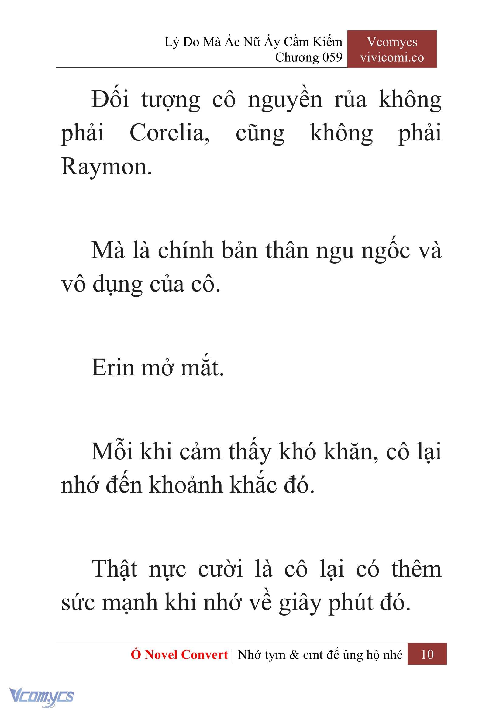 [Novel] Lý Do Mà Ác Nữ Ấy Cầm Kiếm Chap 59 - Trang 2