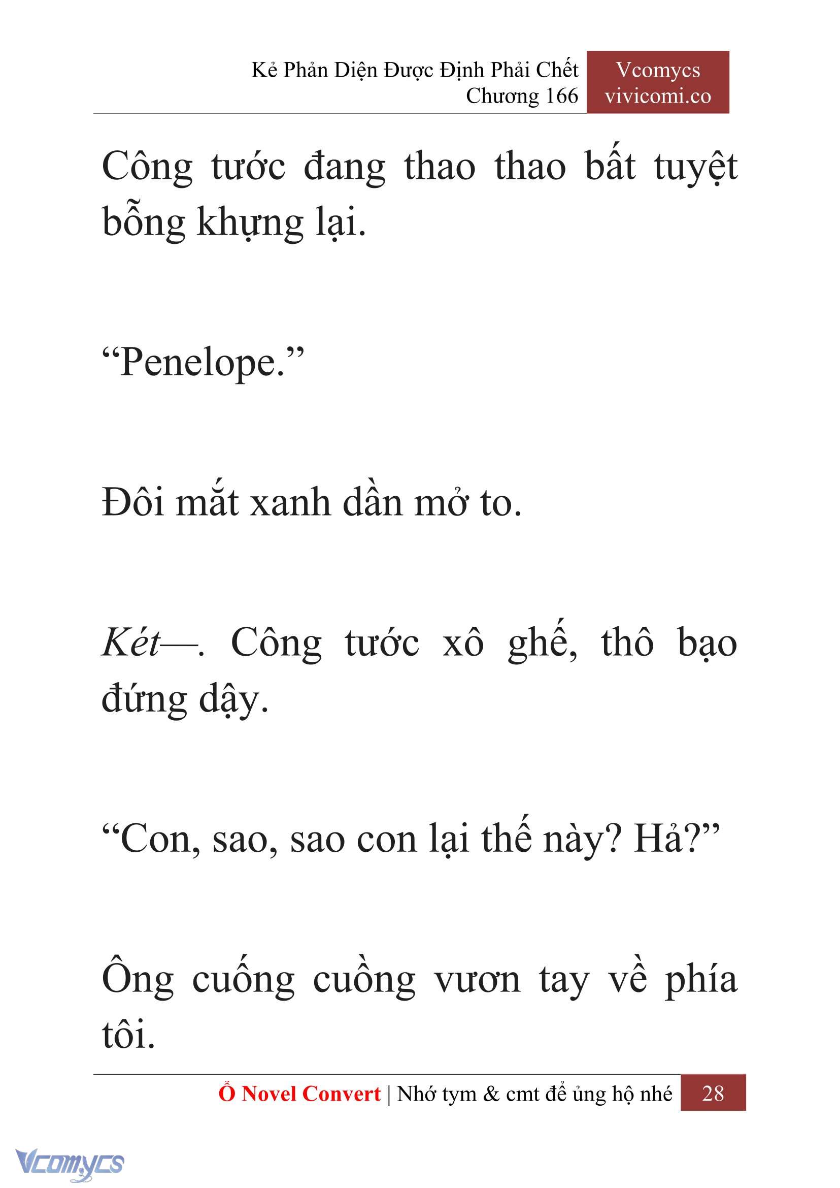 [Novel] Kẻ Phản Diện Được Định Phải Chết Chap 166 - Trang 2