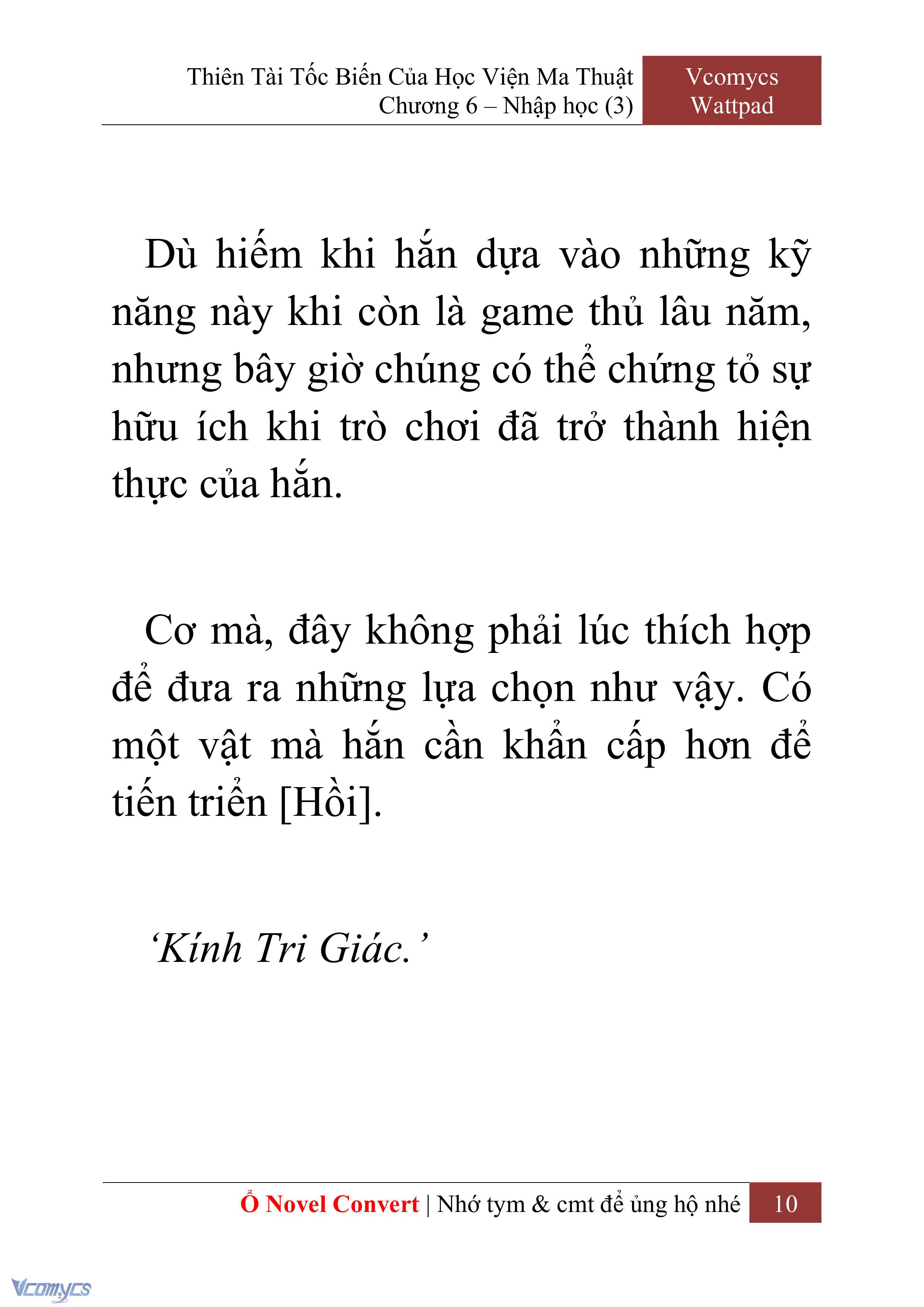 [Novel] Thiên Tài Tốc Biến Của Học Viện Ma Thuật Chap 6 - Trang 2