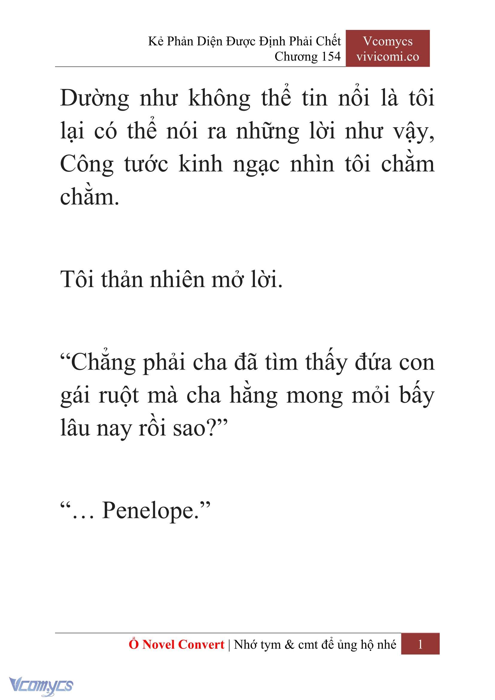 [Novel] Kẻ Phản Diện Được Định Phải Chết Chap 154 - Trang 2