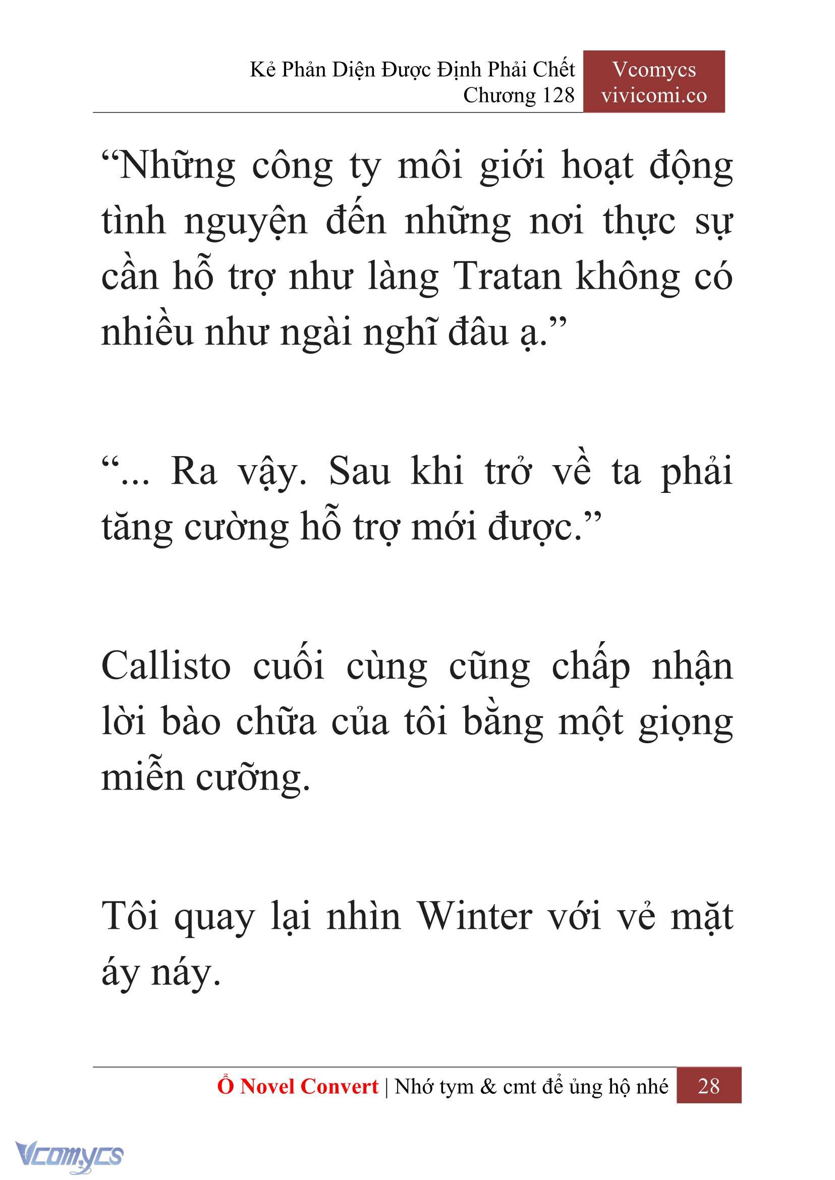 [Novel] Kẻ Phản Diện Được Định Phải Chết Chap 128 - Trang 2