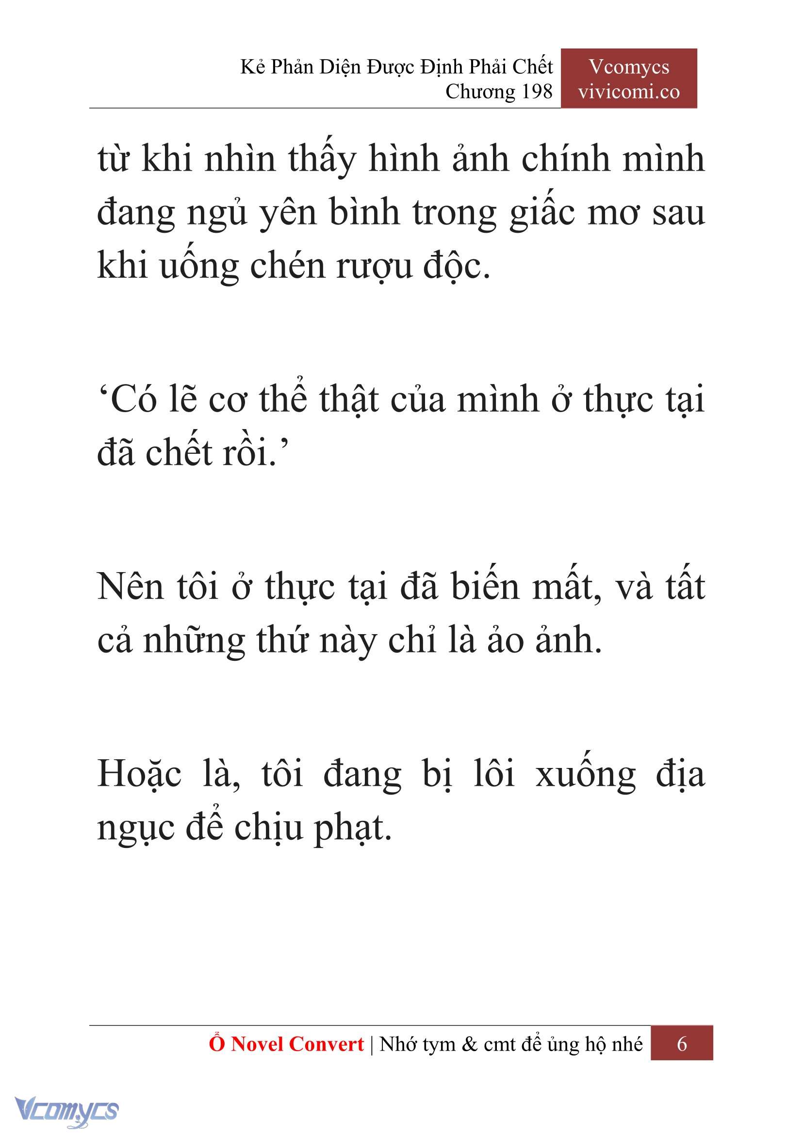 [Novel] Kẻ Phản Diện Được Định Phải Chết Chap 198 - Trang 2