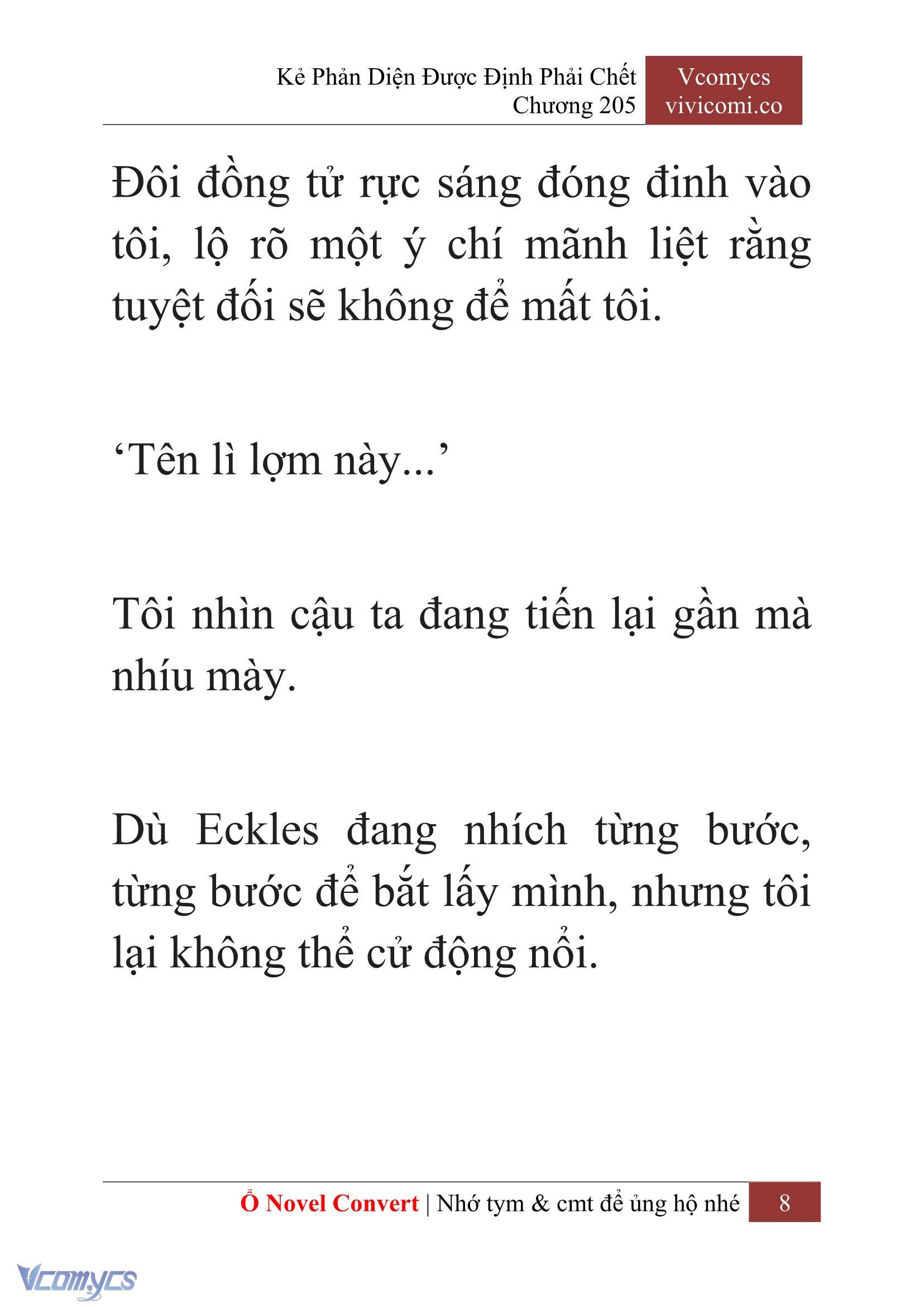 [Novel] Kẻ Phản Diện Được Định Phải Chết Chap 205 - Trang 2
