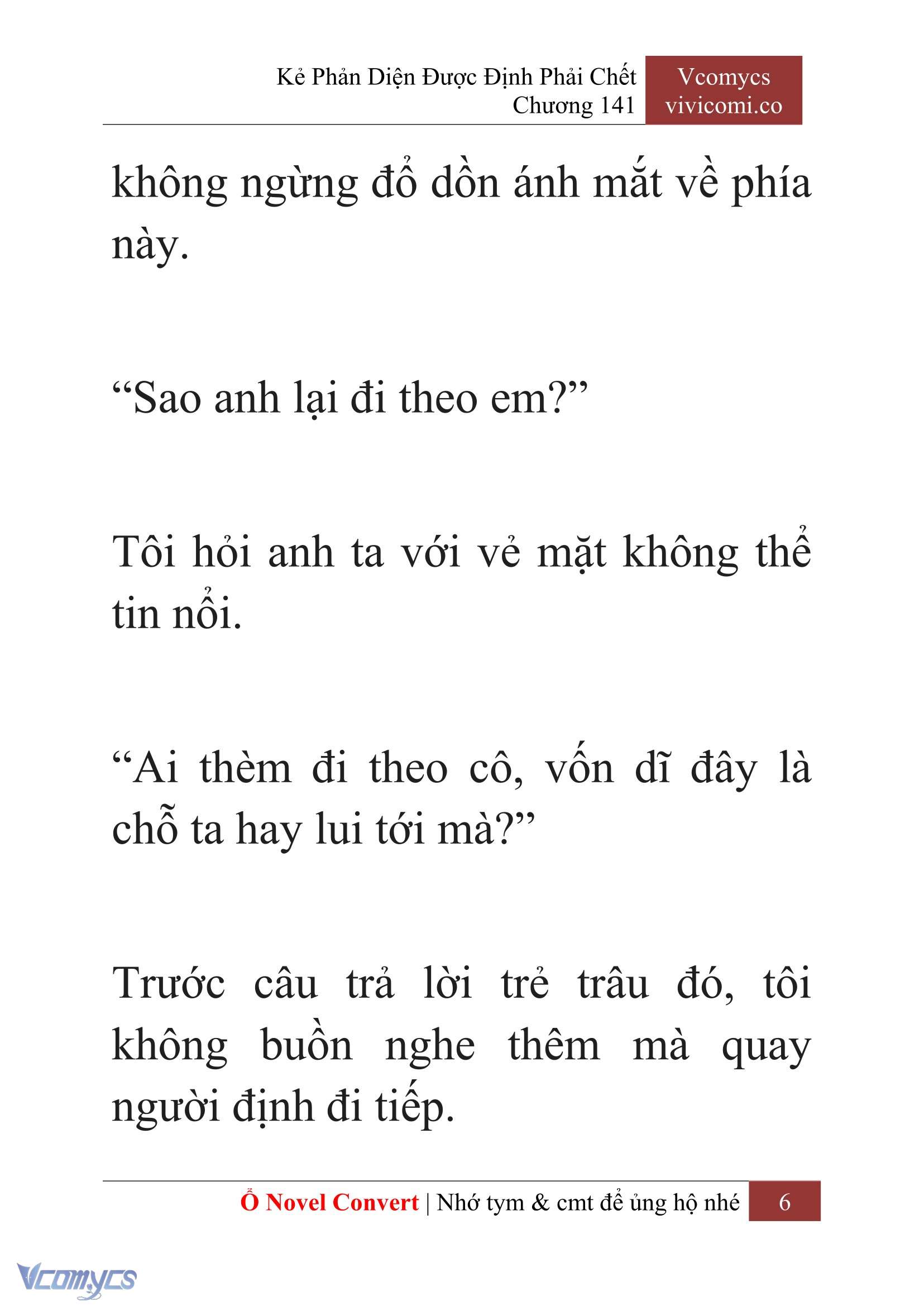 [Novel] Kẻ Phản Diện Được Định Phải Chết Chap 141 - Trang 2