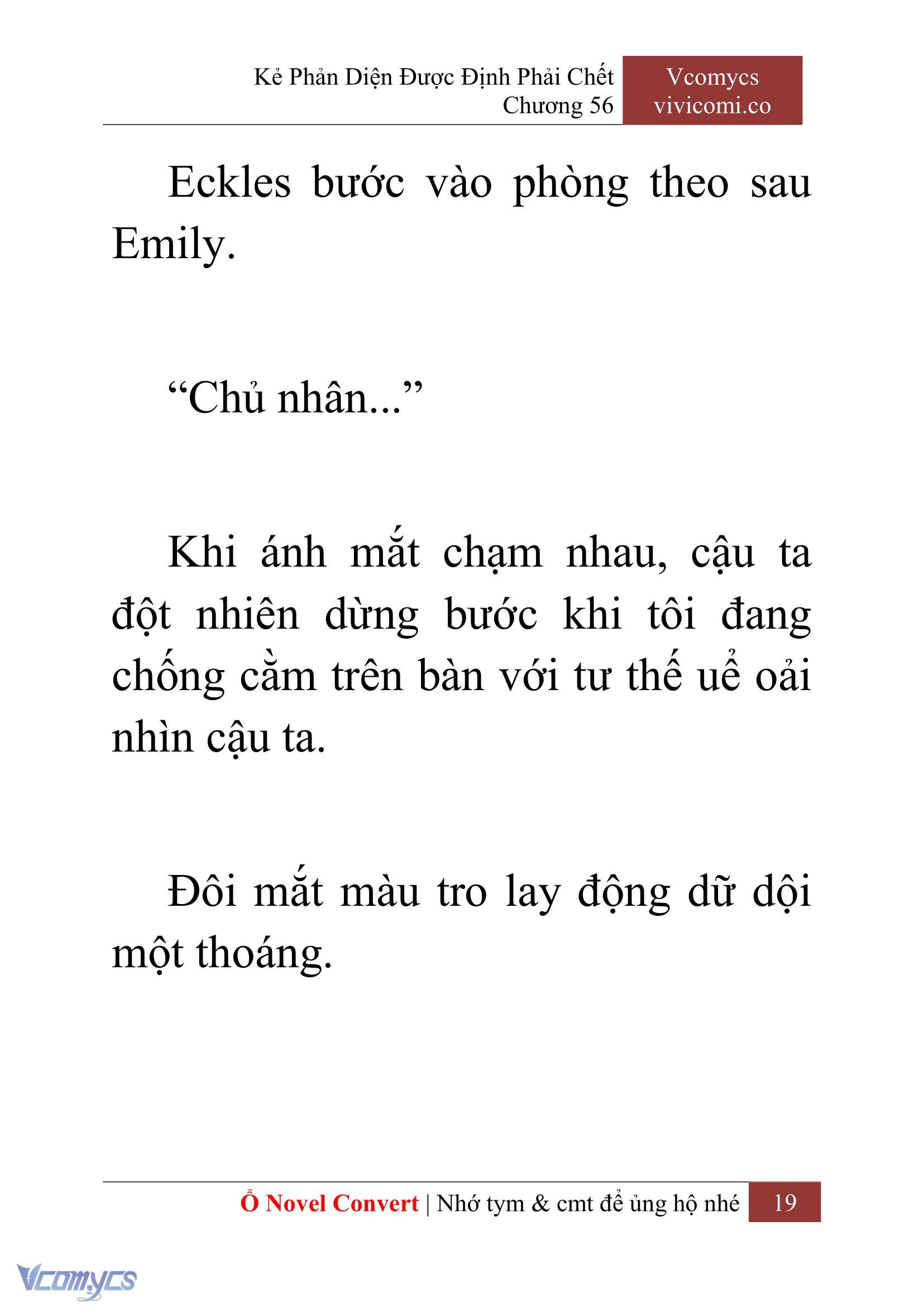 [Novel] Kẻ Phản Diện Được Định Phải Chết Chap 56 - Next Chap 57