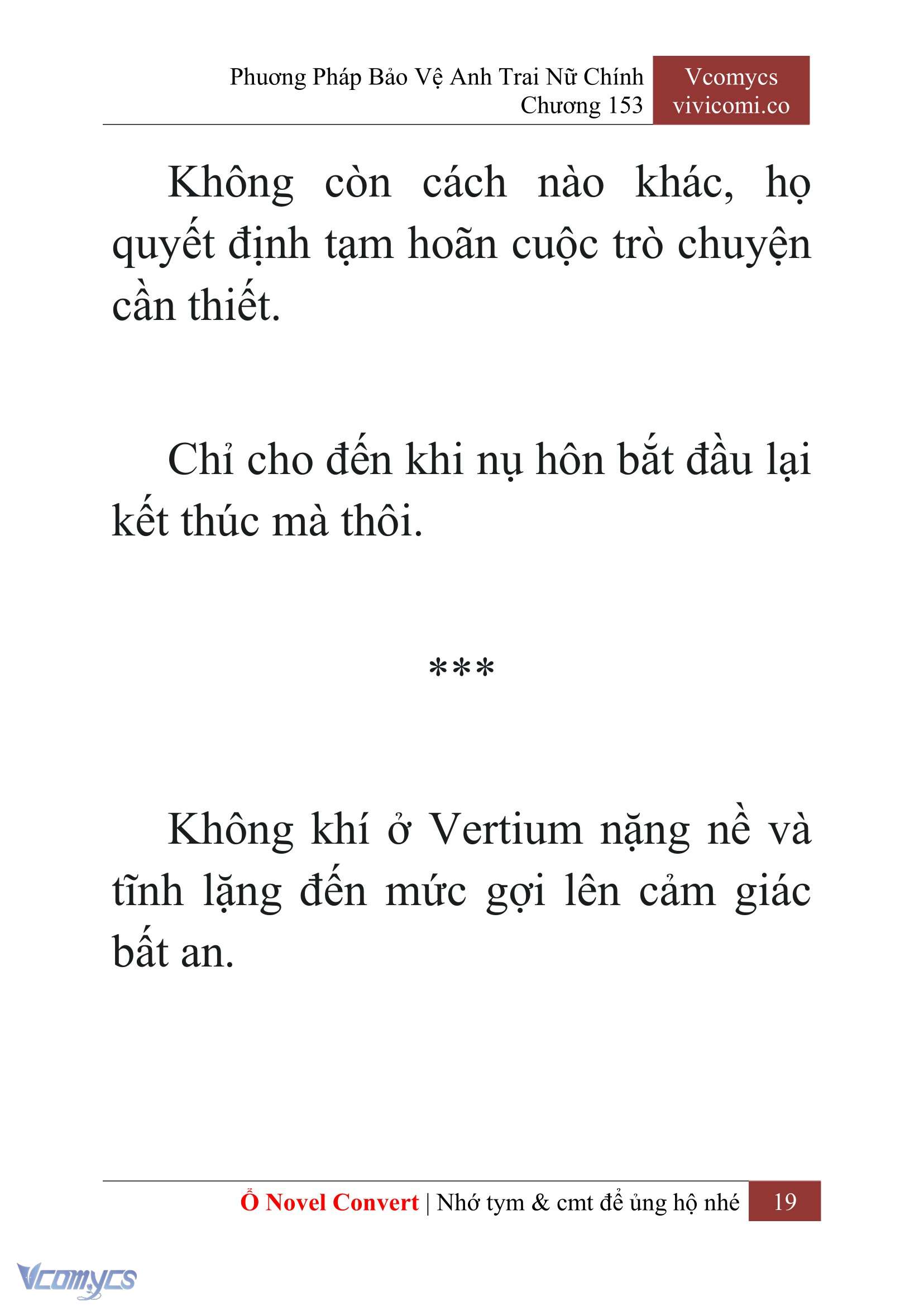 [Novel] Phương Pháp Bảo Vệ Anh Trai Nữ Chính Chap 153 - Trang 2