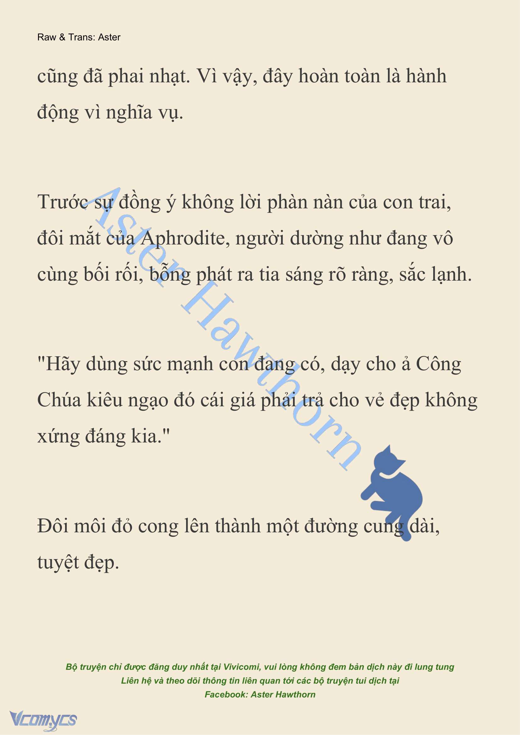 [NOVEL] Dành Cho Các Nữ Thần: Dành cho Psyche Chap 5 - Trang 2